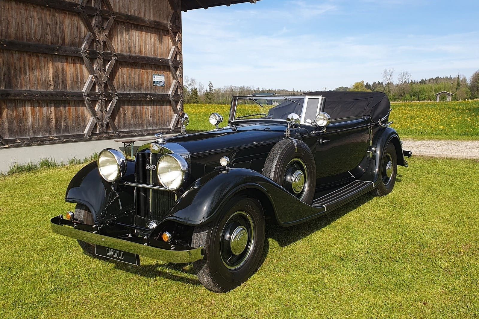 HORCH 780 SPORT CABRIOLET BLACK, foto 1