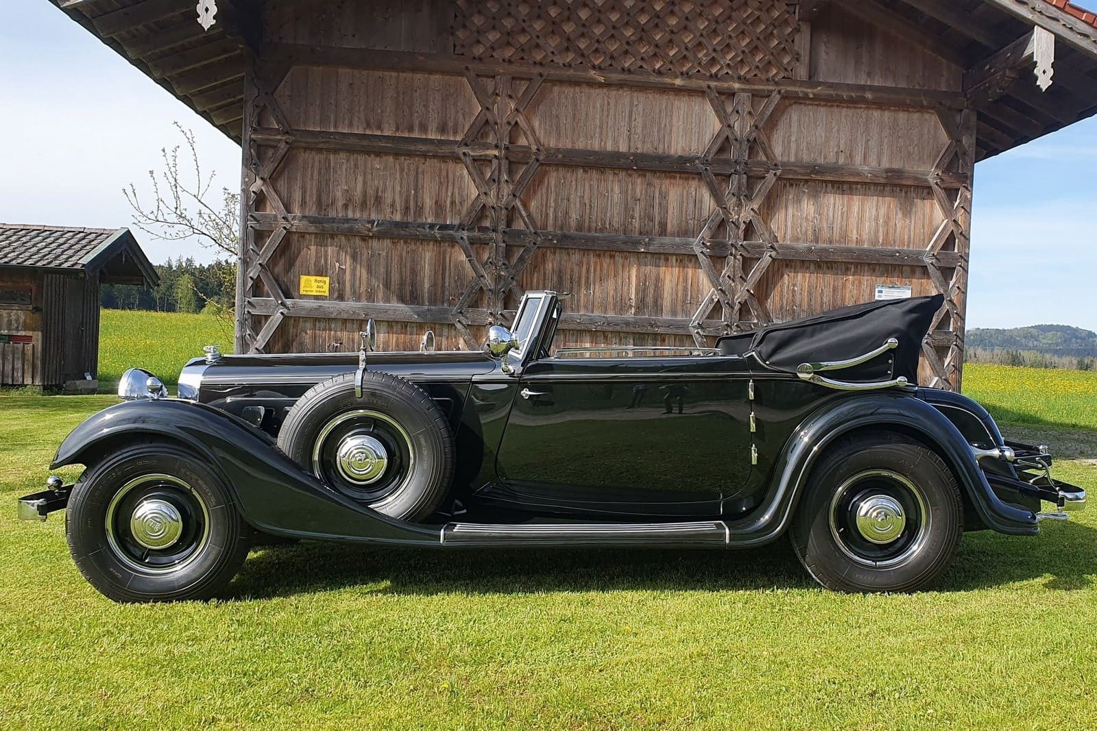HORCH 780 SPORT CABRIOLET BLACK, foto 2