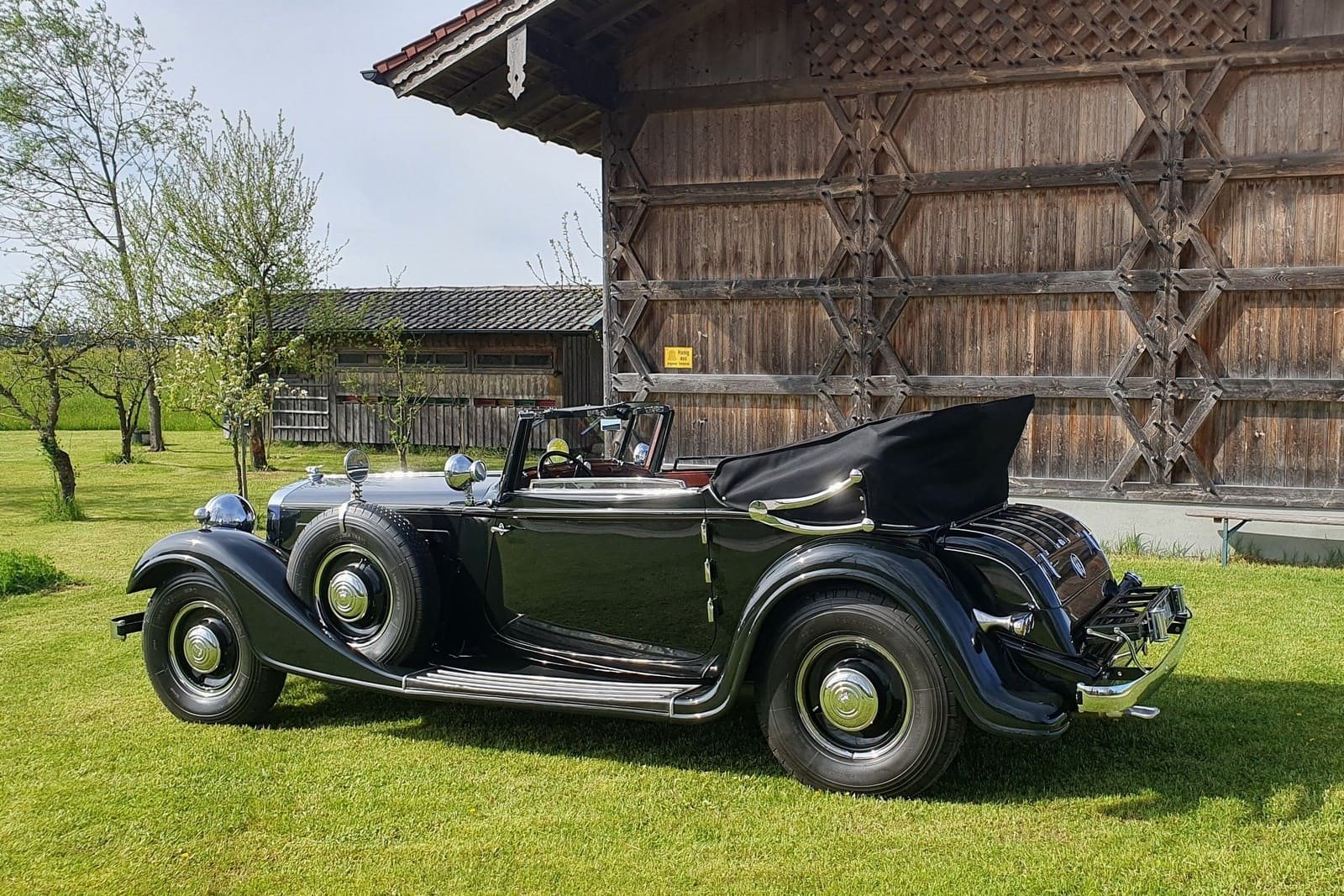 HORCH 780 SPORT CABRIOLET BLACK, foto 4