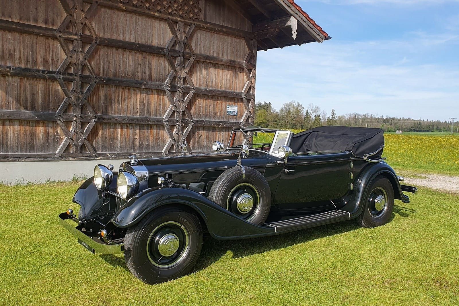 HORCH 780 SPORT CABRIOLET BLACK, foto 15