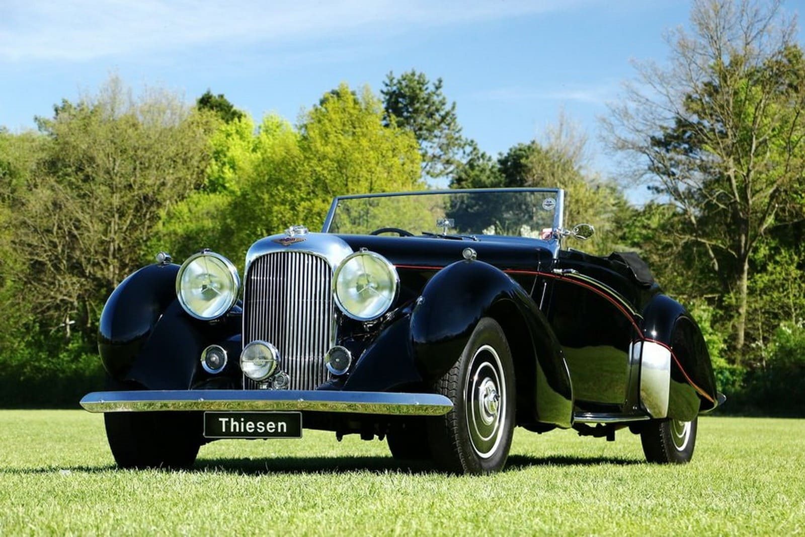 LAGONDA LG6 RAPIDE DROPHEAD COUPE BLACK, foto 1