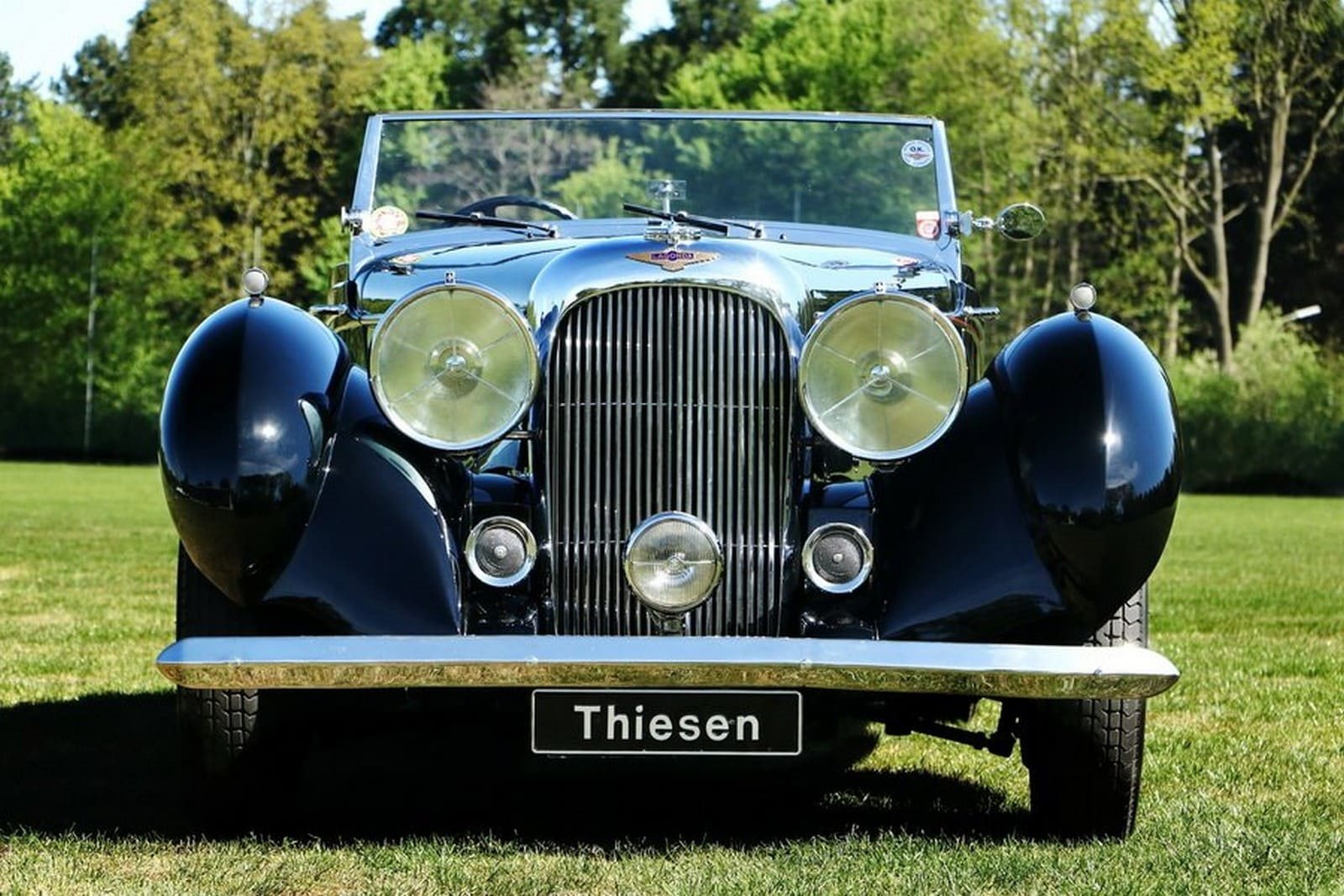 LAGONDA LG6 RAPIDE DROPHEAD COUPE BLACK, foto 2