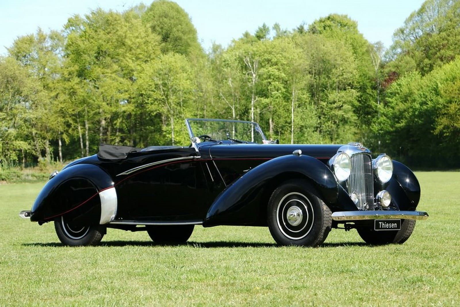 LAGONDA LG6 RAPIDE DROPHEAD COUPE BLACK, foto 3