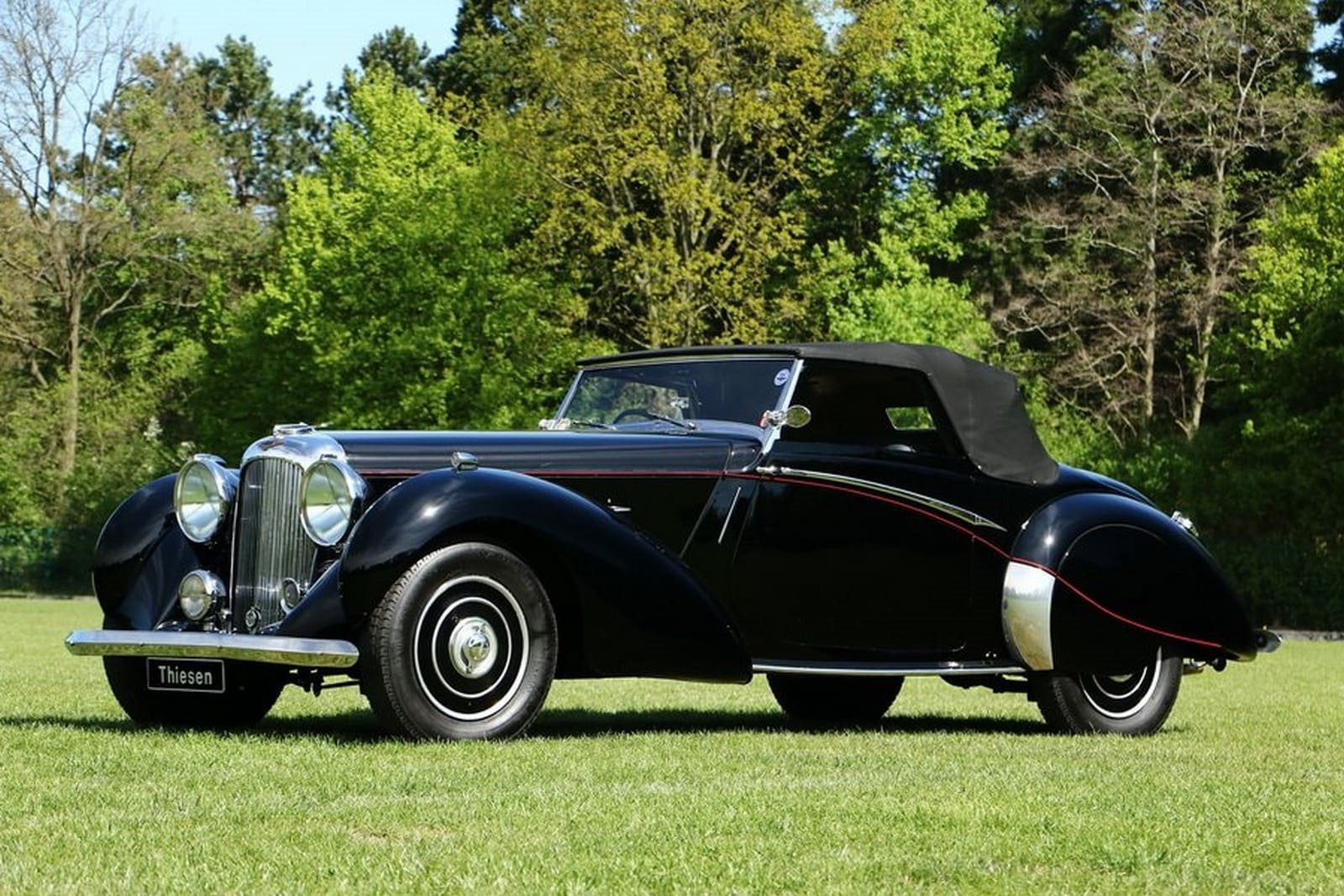 LAGONDA LG6 RAPIDE DROPHEAD COUPE BLACK, foto 5