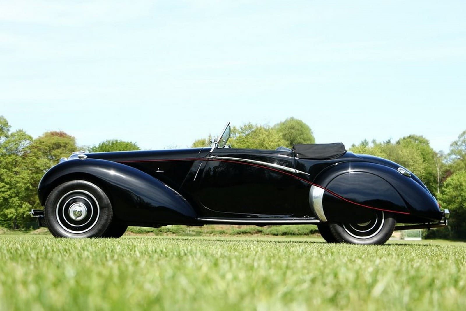 LAGONDA LG6 RAPIDE DROPHEAD COUPE BLACK, foto 8