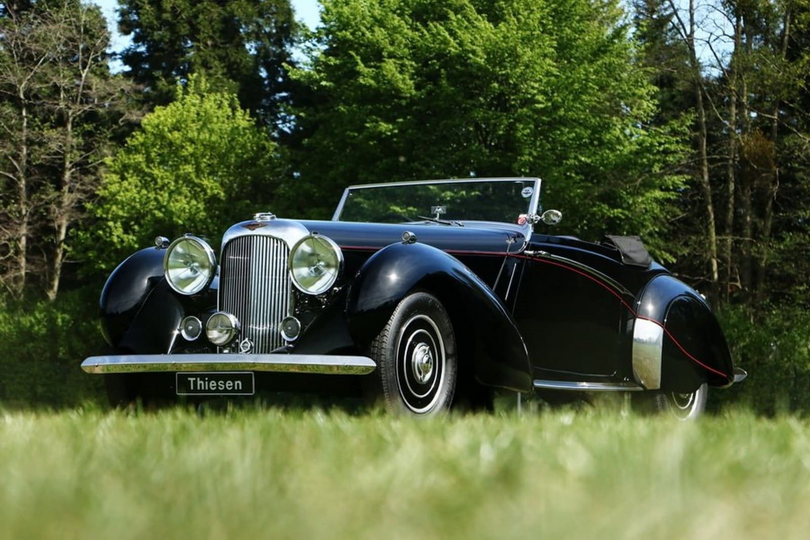 LAGONDA LG6 RAPIDE DROPHEAD COUPE BLACK, foto 9