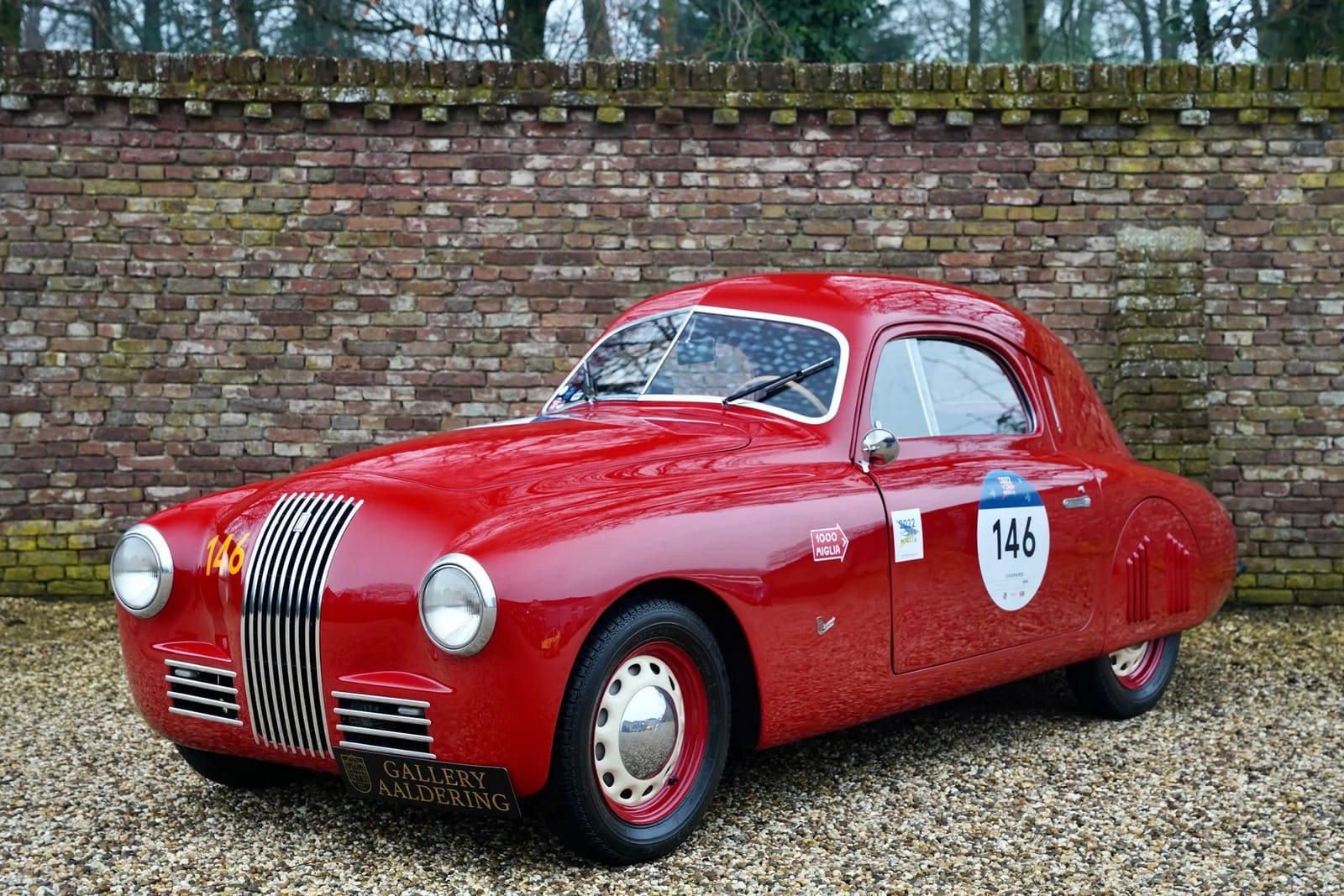 1948 - FIAT 1100 ‘GOBBONE’ COUPE RED, foto 1