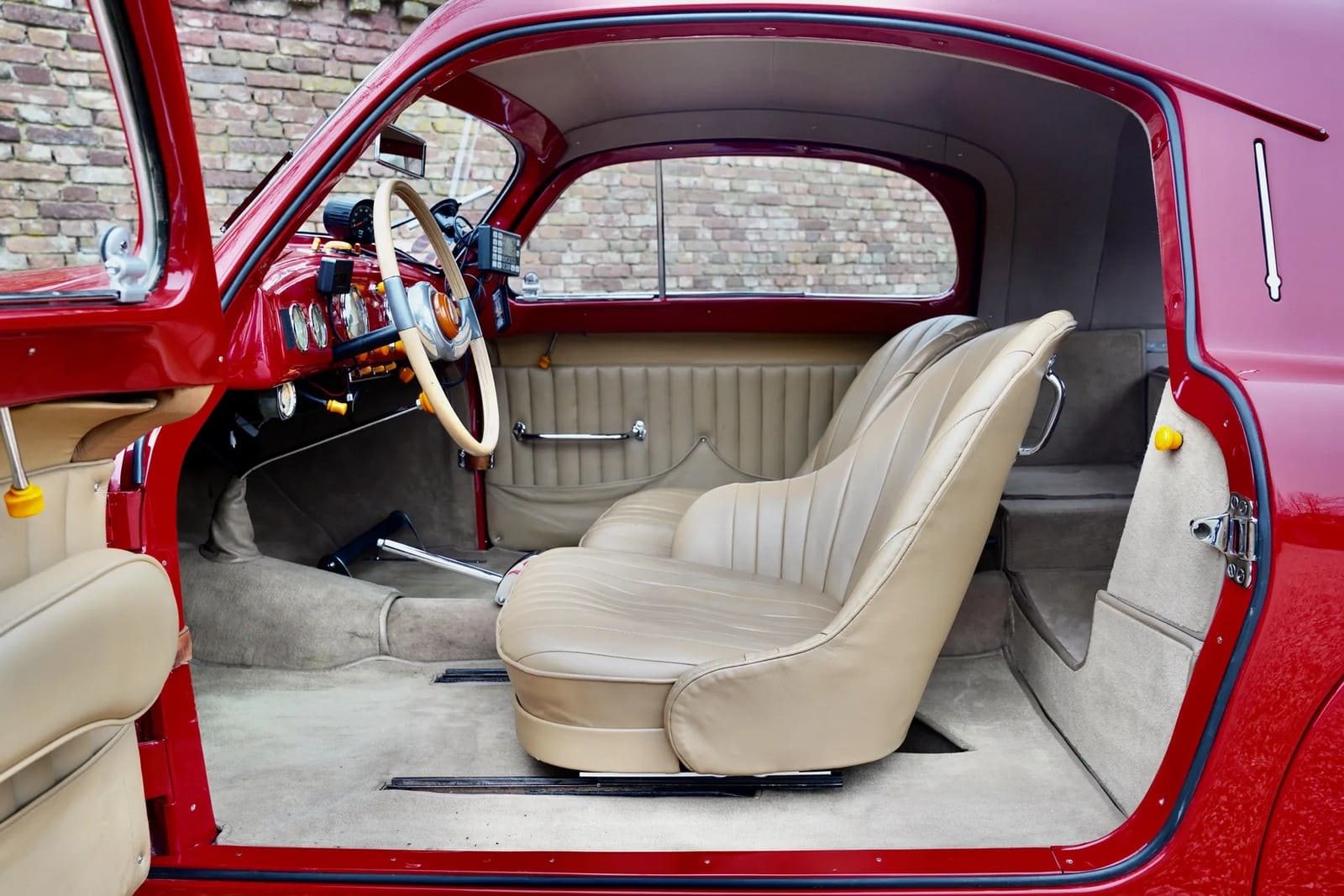 1948 - FIAT 1100 ‘GOBBONE’ COUPE RED, foto 3