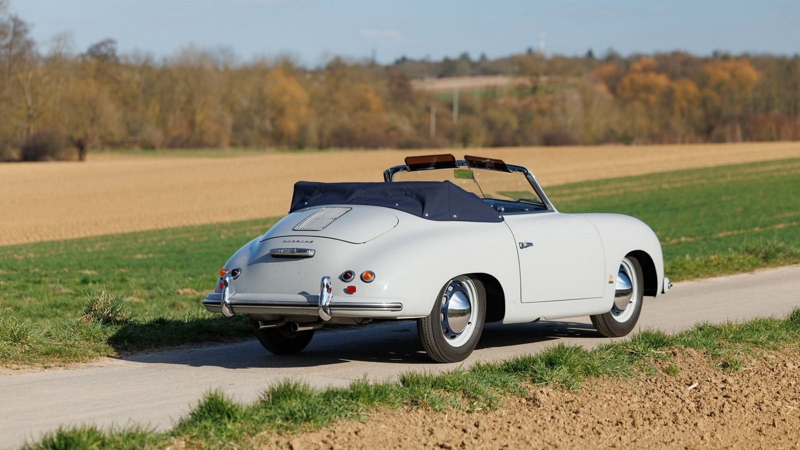 1953 - PORSCHE 356 PRE-A ‘KNICKSCHEIBE’ 1500 CABRIOLET WHITE, foto 2