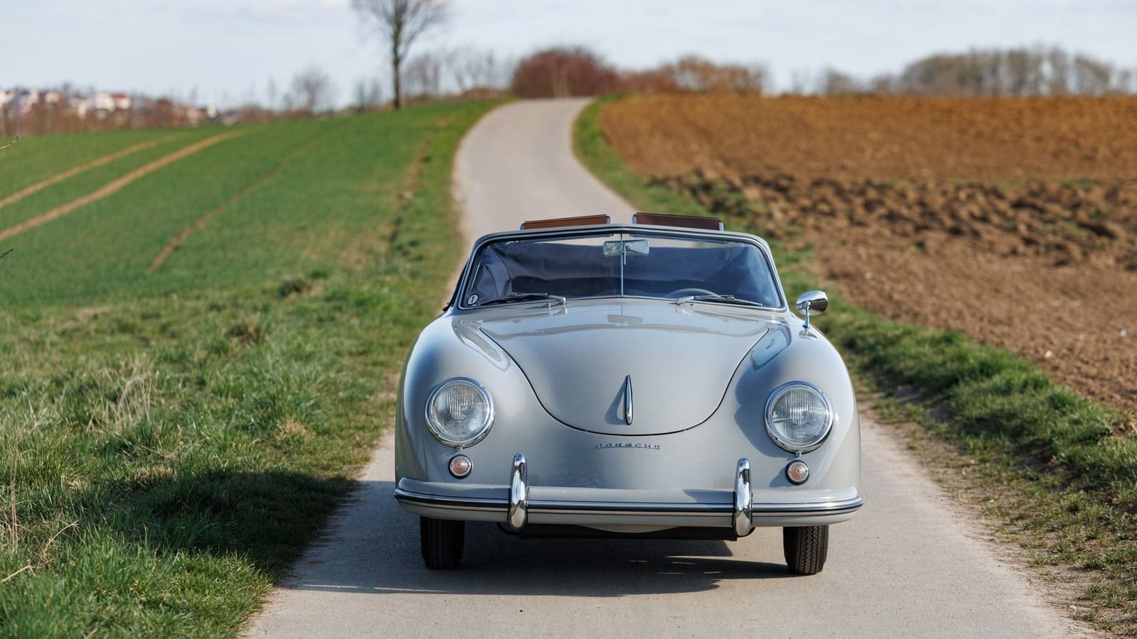 1953 - PORSCHE 356 PRE-A ‘KNICKSCHEIBE’ 1500 CABRIOLET WHITE, foto 4
