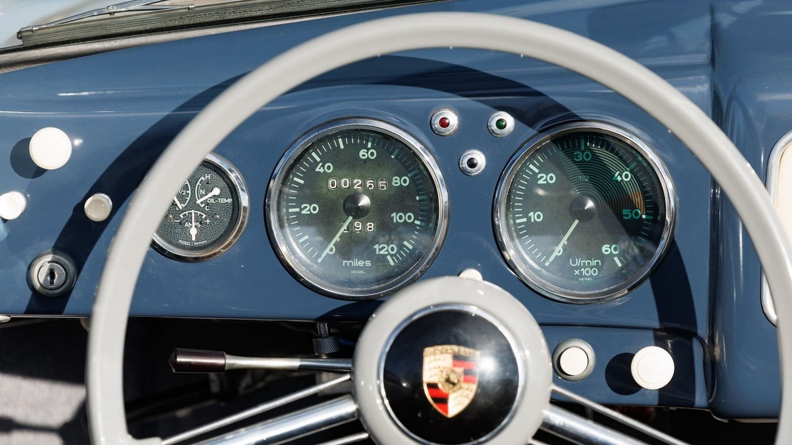 1953 - PORSCHE 356 PRE-A ‘KNICKSCHEIBE’ 1500 CABRIOLET WHITE, foto 10