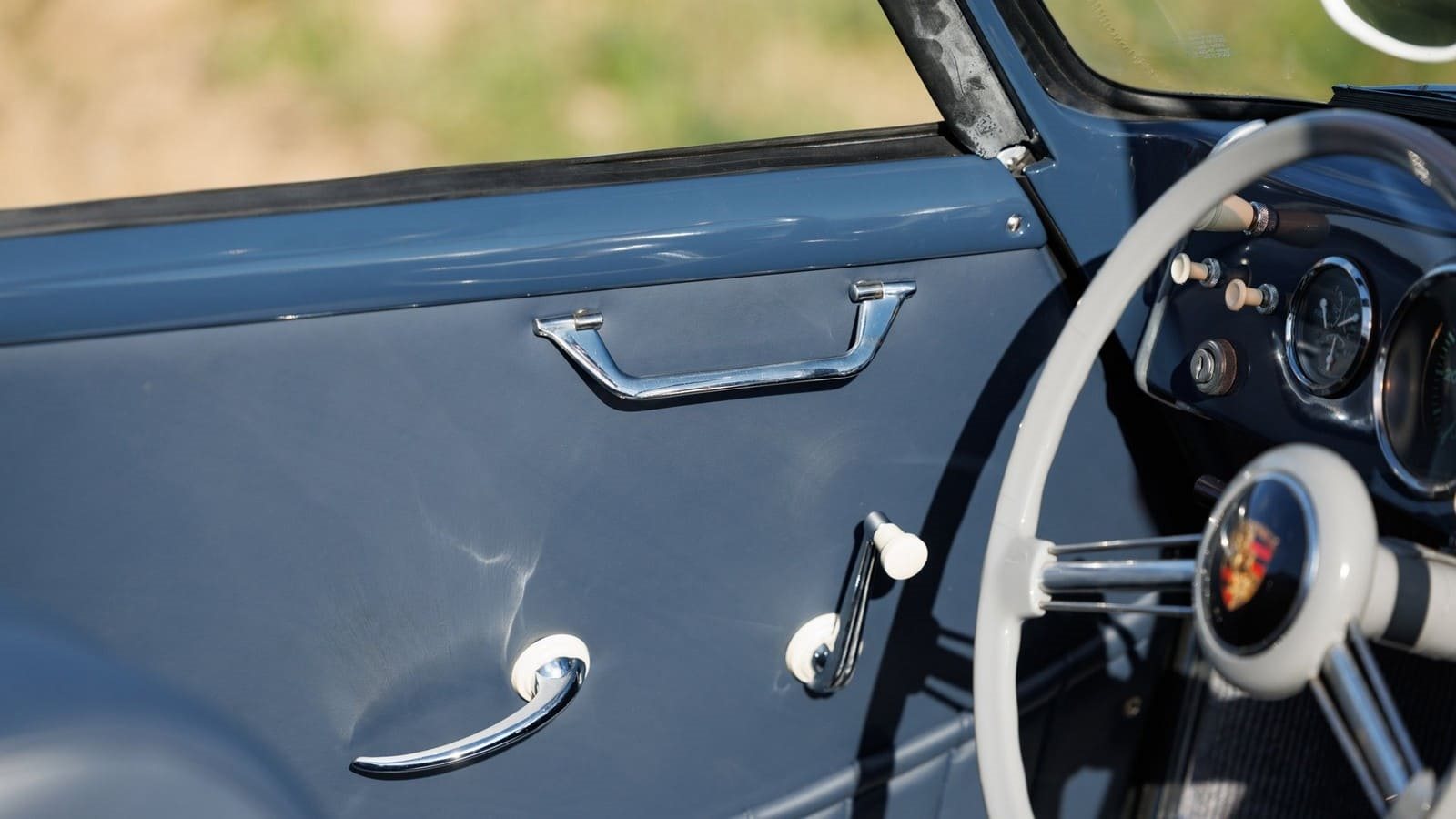 1953 - PORSCHE 356 PRE-A ‘KNICKSCHEIBE’ 1500 CABRIOLET WHITE, foto 20
