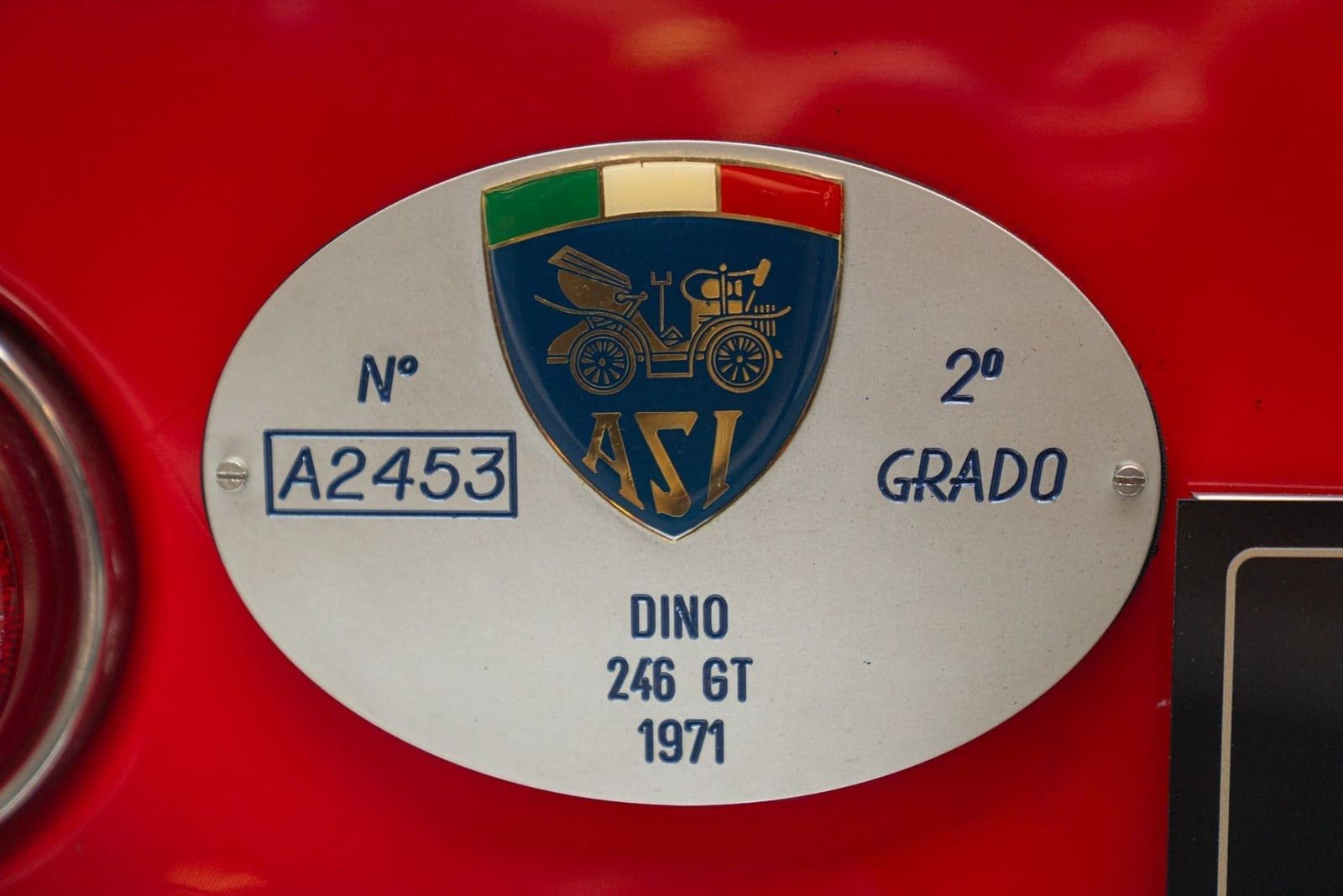 1971 - FERRARI DINO F246 GT ROSSO CORSA, foto 18