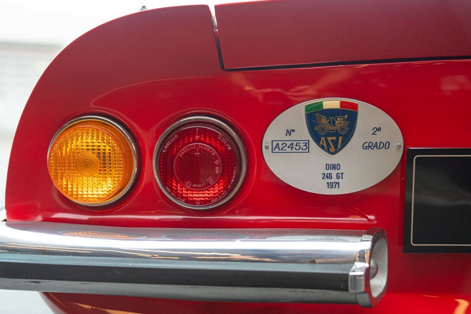1971 - FERRARI DINO F246 GT ROSSO CORSA, foto 19