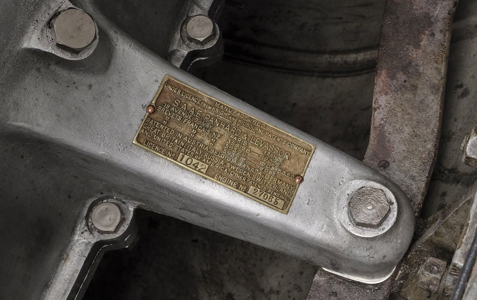 1912 - PANHARD ET LEVASSOR TYPE X19 VANVOOREN TOURER, foto 49