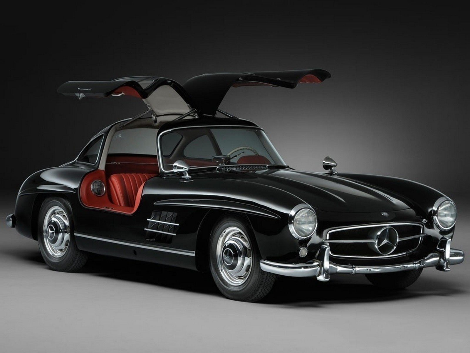 1955 - MERCEDES-BENZ 300 SL GULLWING BLACK, foto 6