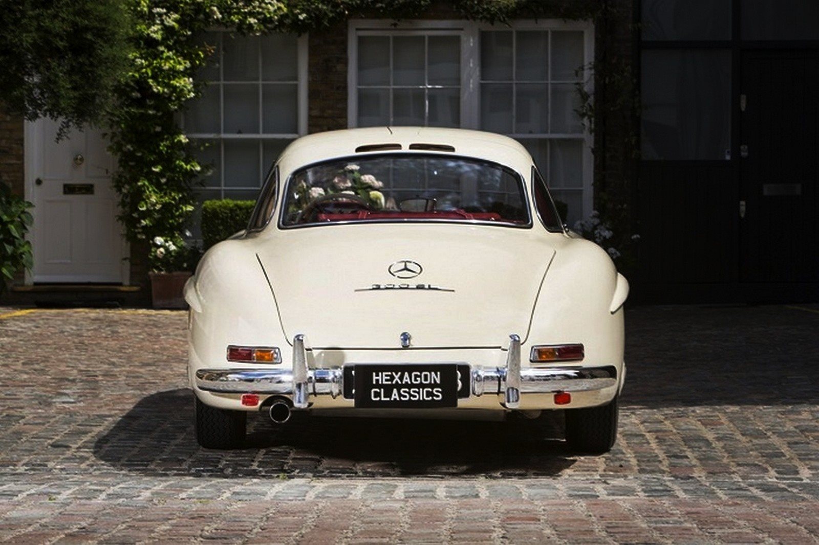 1955 - MERCEDES-BENZ 300 SL GULLWING IVORY, foto 4