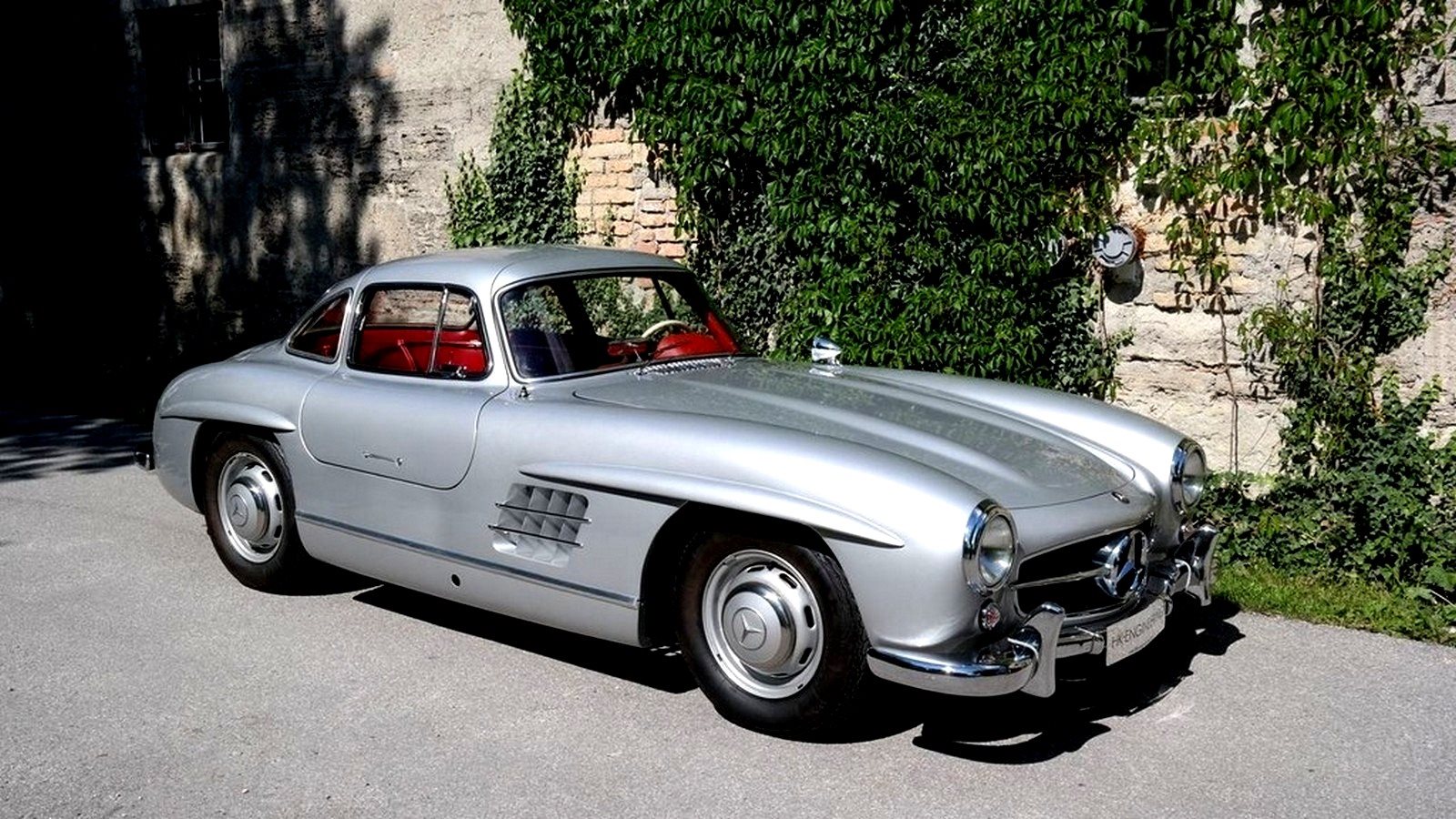 1955 - MERCEDES-BENZ 300 SL GULLWING SILVER GREY METALLIC, foto 2
