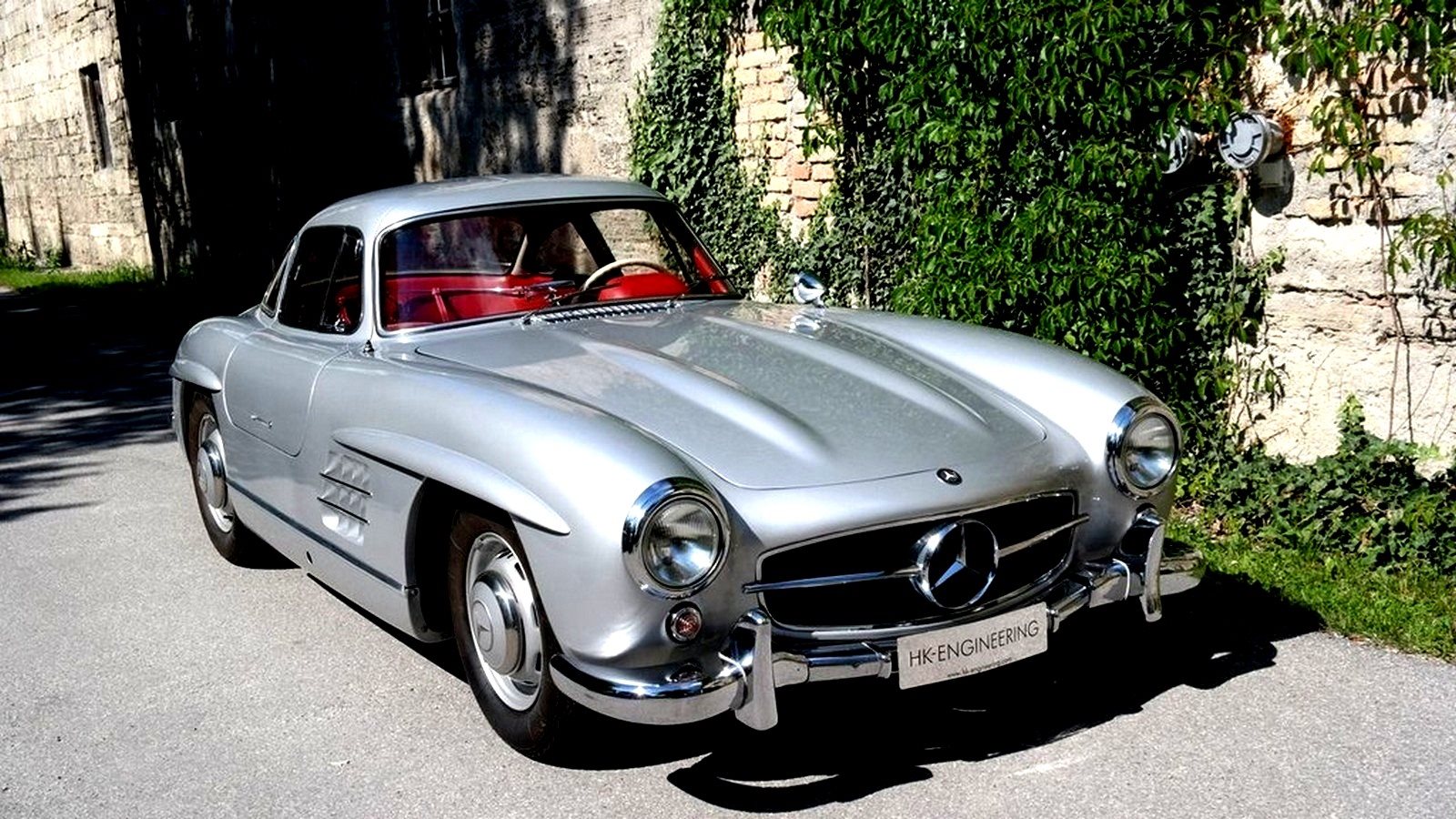 1955 - MERCEDES-BENZ 300 SL GULLWING SILVER GREY METALLIC, foto 4