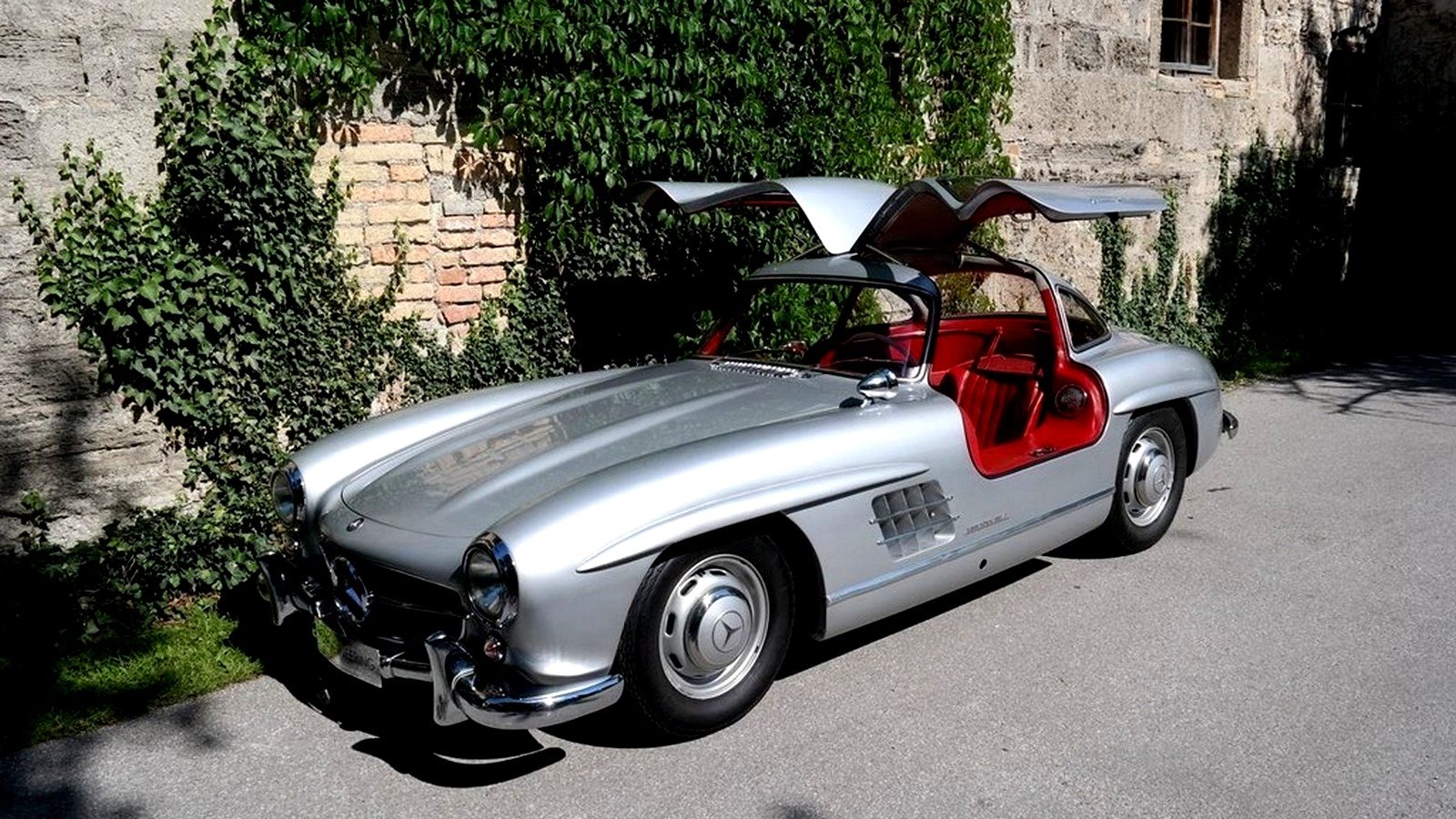 1955 - MERCEDES-BENZ 300 SL GULLWING SILVER GREY METALLIC, foto 12