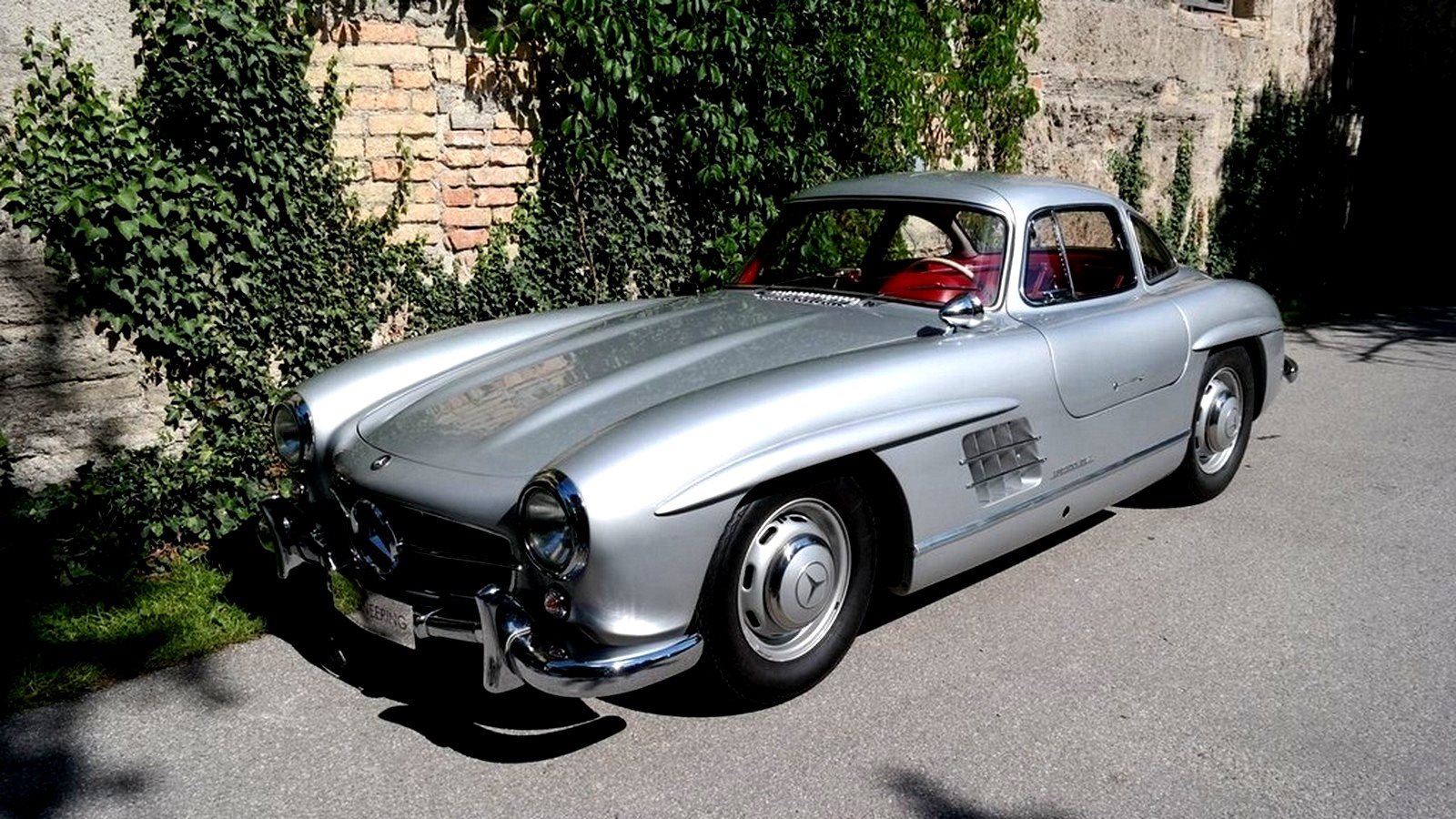1955 - MERCEDES-BENZ 300 SL GULLWING SILVER GREY METALLIC, foto 14