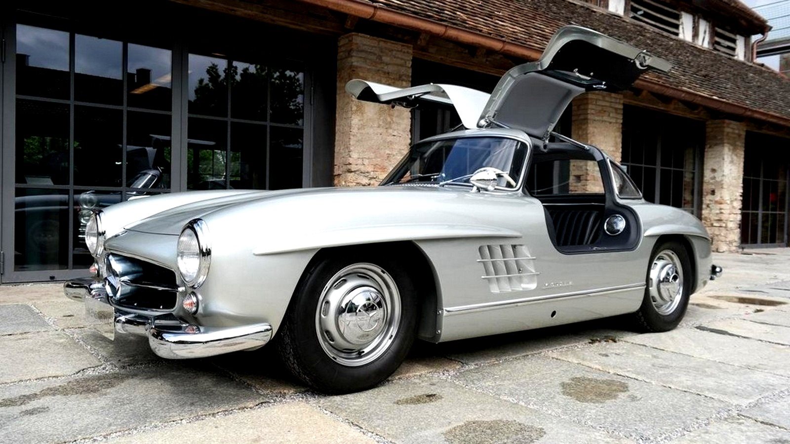 1955 - MERCEDES-BENZ 300 SL GULLWING SILVER GREY METALLIC, foto 16
