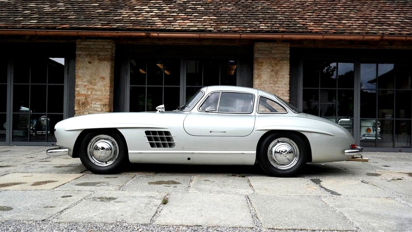 1955 - MERCEDES-BENZ 300 SL GULLWING SILVER GREY METALLIC, foto 17