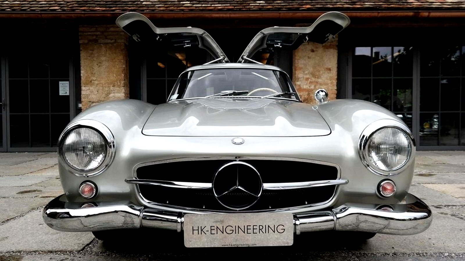 1955 - MERCEDES-BENZ 300 SL GULLWING SILVER GREY METALLIC, foto 18