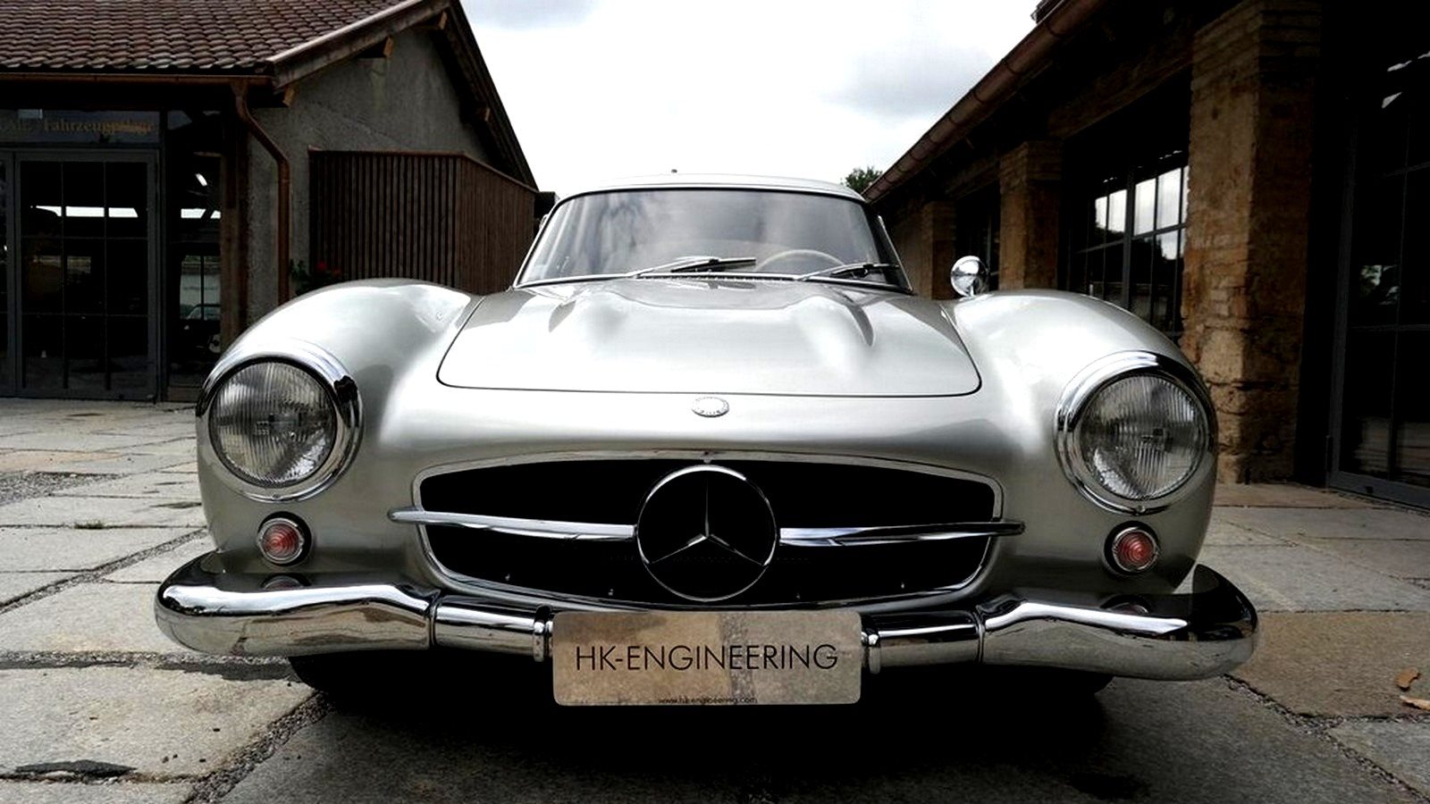 1955 - MERCEDES-BENZ 300 SL GULLWING SILVER GREY METALLIC, foto 20