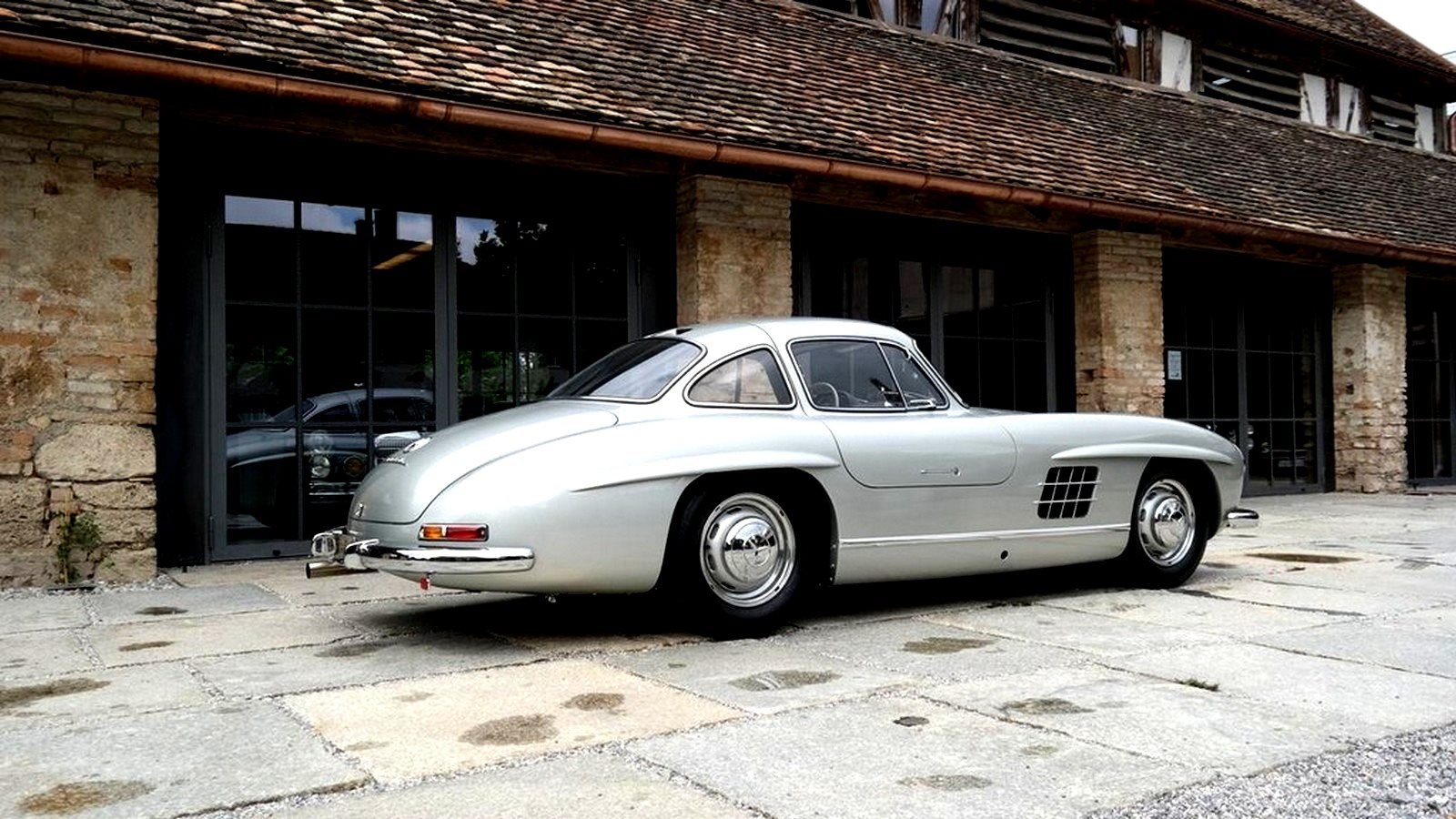 1955 - MERCEDES-BENZ 300 SL GULLWING SILVER GREY METALLIC, foto 22