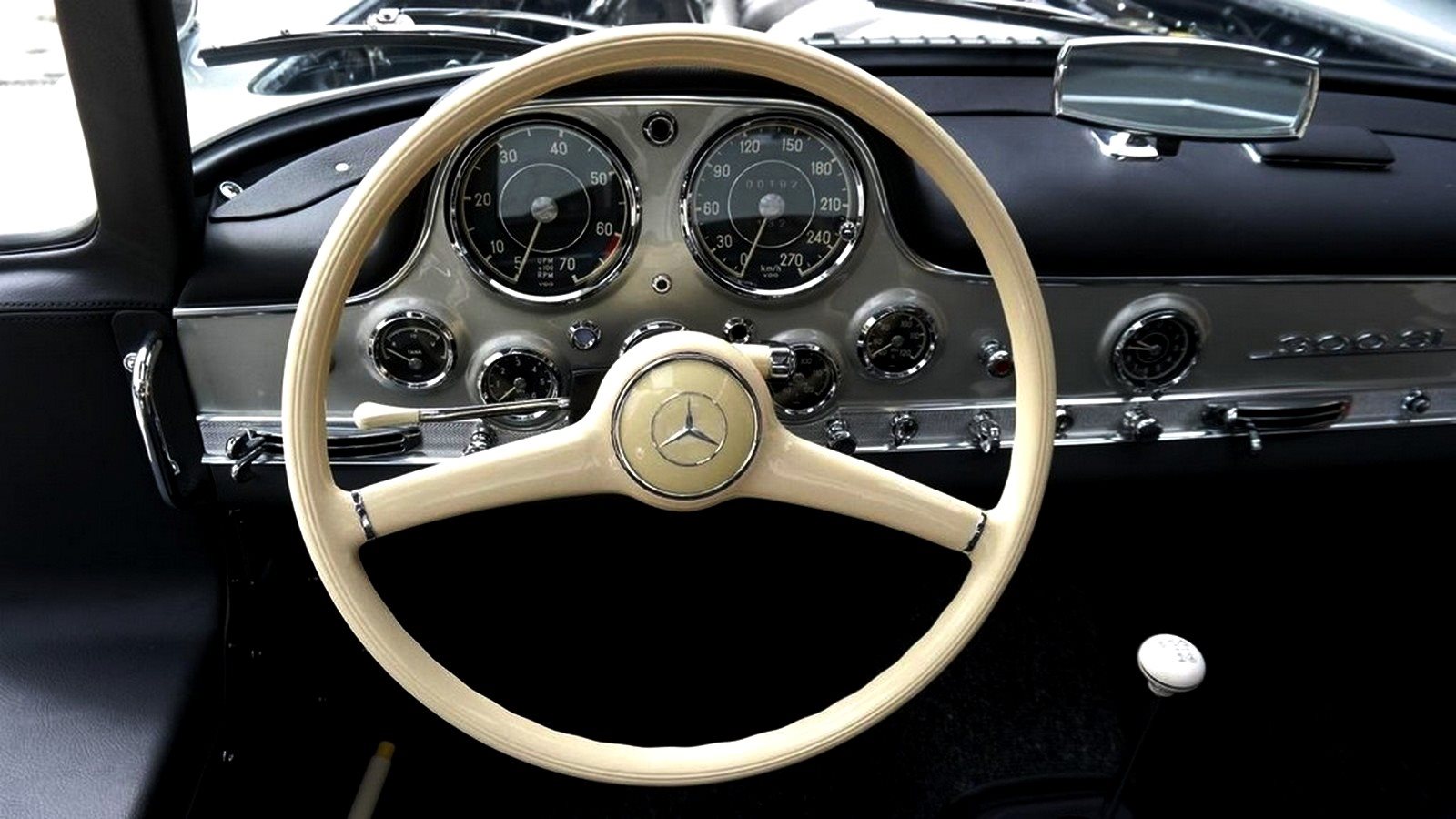 1955 - MERCEDES-BENZ 300 SL GULLWING SILVER GREY METALLIC, foto 24
