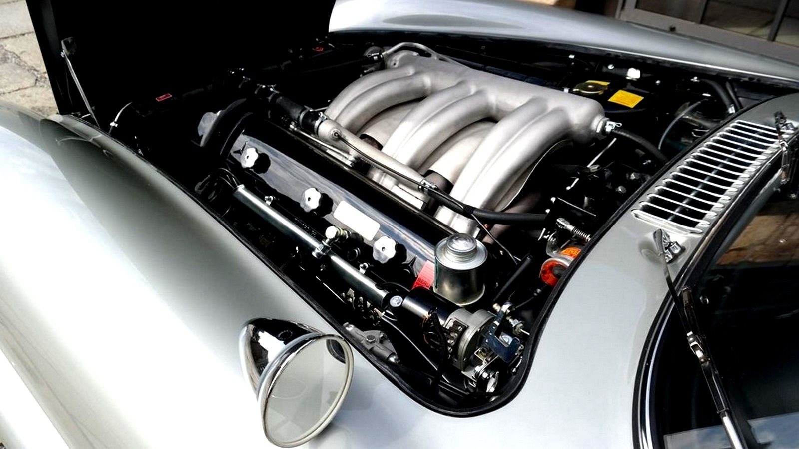 1955 - MERCEDES-BENZ 300 SL GULLWING SILVER GREY METALLIC, foto 26