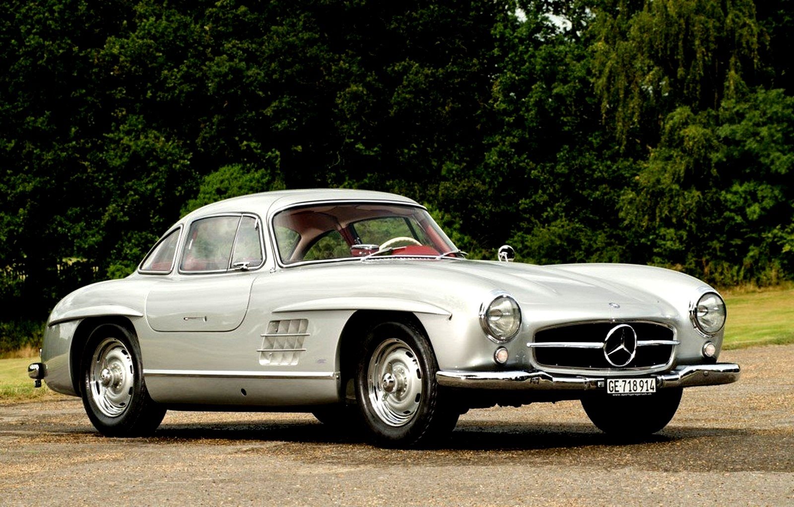 1955 - MERCEDES-BENZ 300 SL GULLWING SILVER GREY METALLIC, foto 29