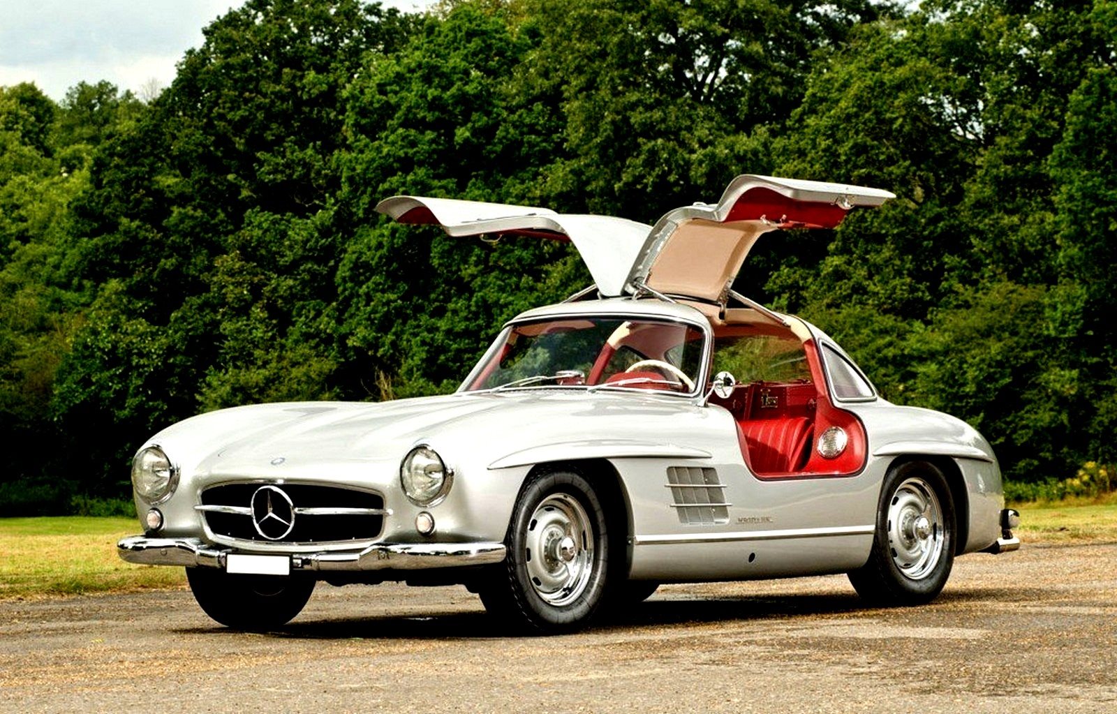 1955 - MERCEDES-BENZ 300 SL GULLWING SILVER GREY METALLIC, foto 30