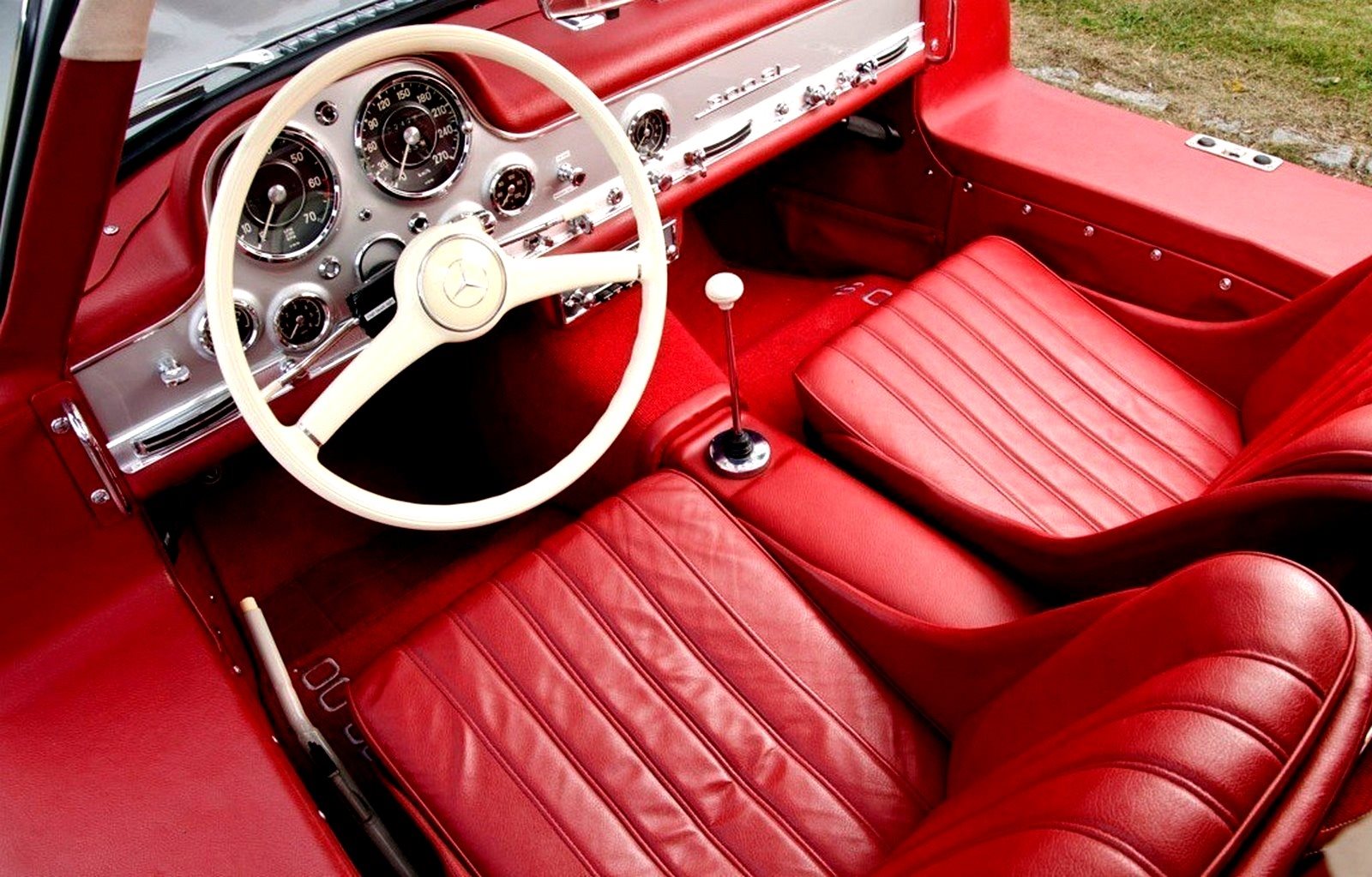 1955 - MERCEDES-BENZ 300 SL GULLWING SILVER GREY METALLIC, foto 33