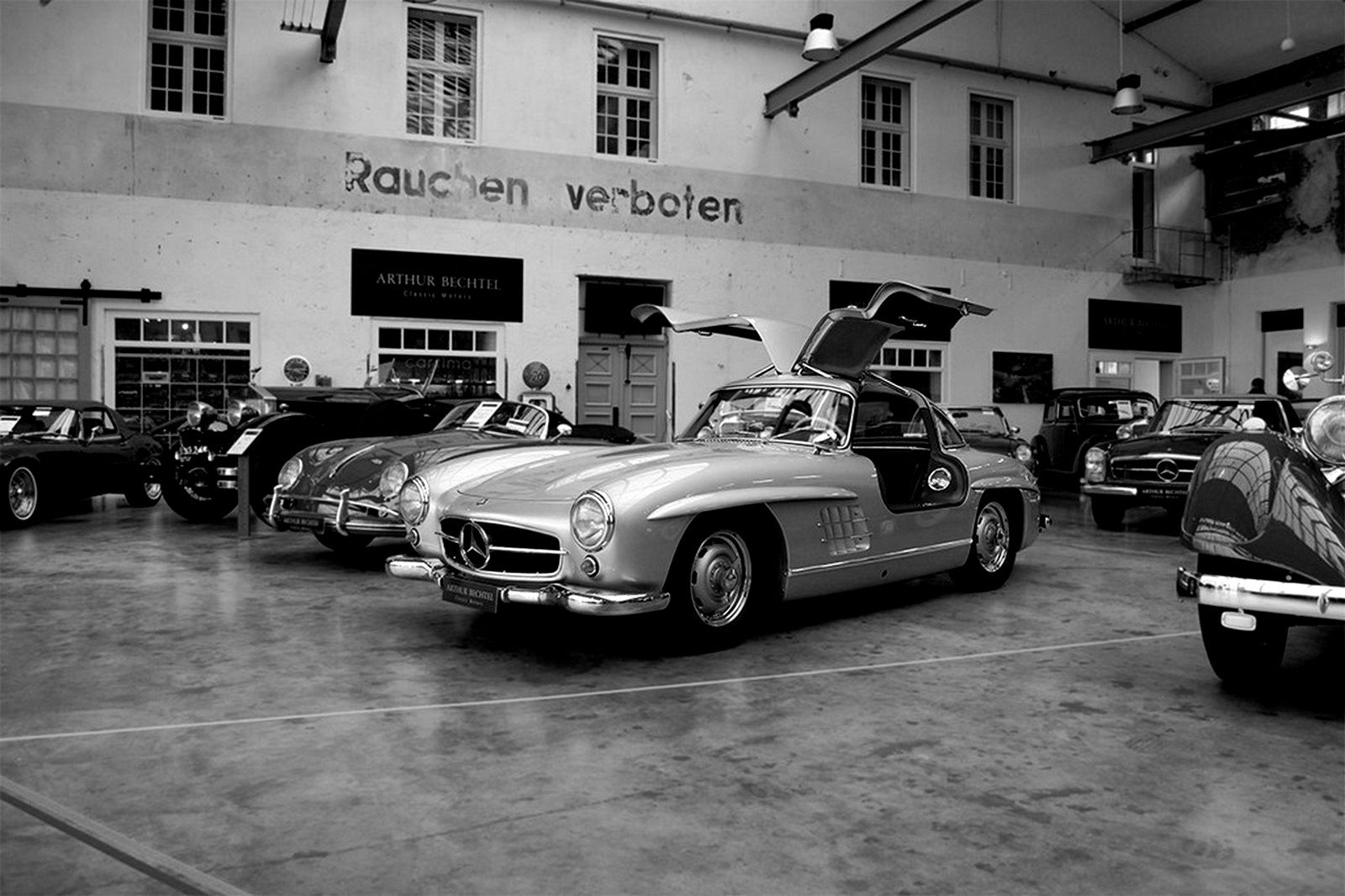 1955 - MERCEDES-BENZ 300 SL GULLWING SILVER GREY METALLIC, foto 35