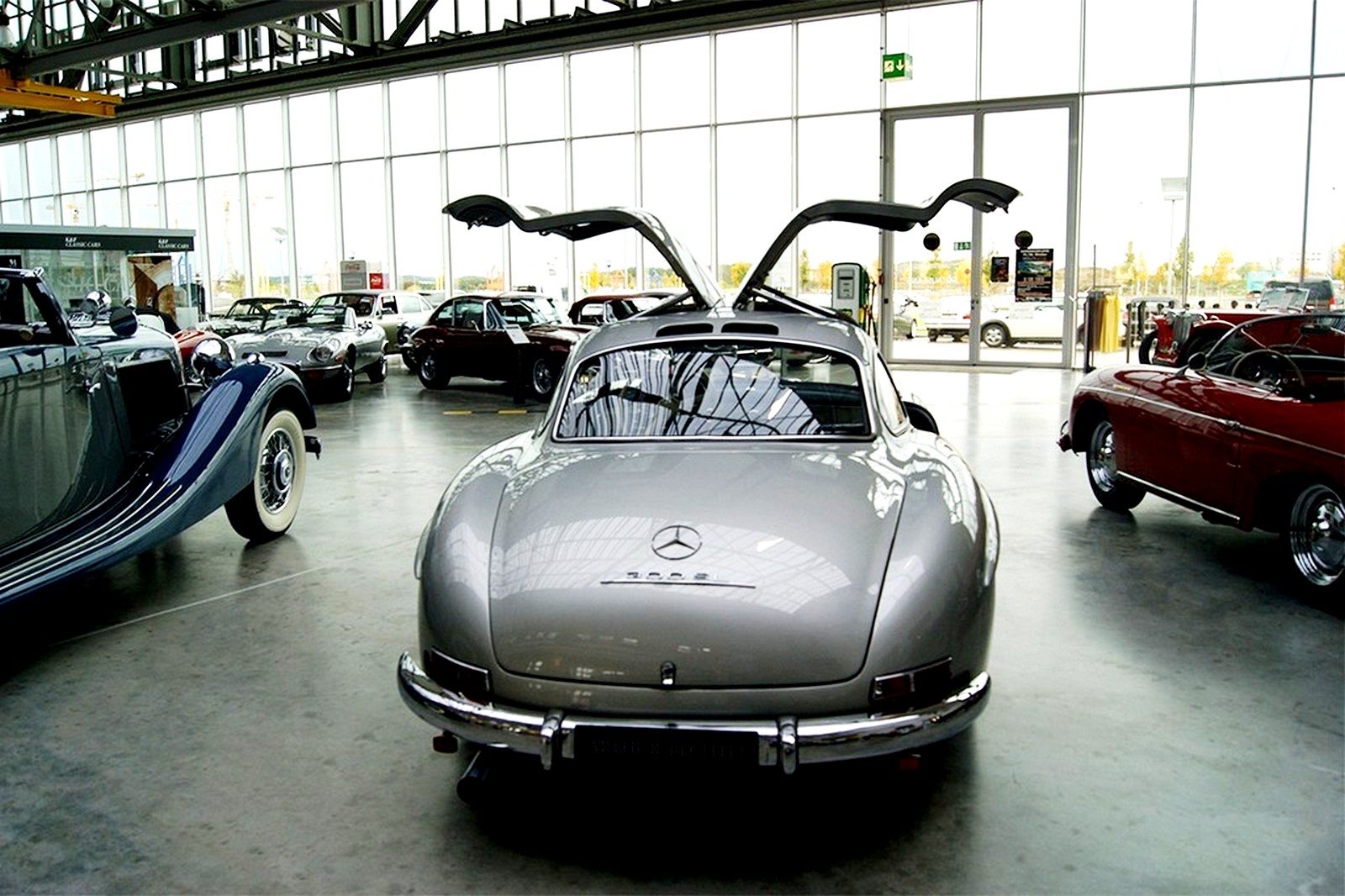 1955 - MERCEDES-BENZ 300 SL GULLWING SILVER GREY METALLIC, foto 37