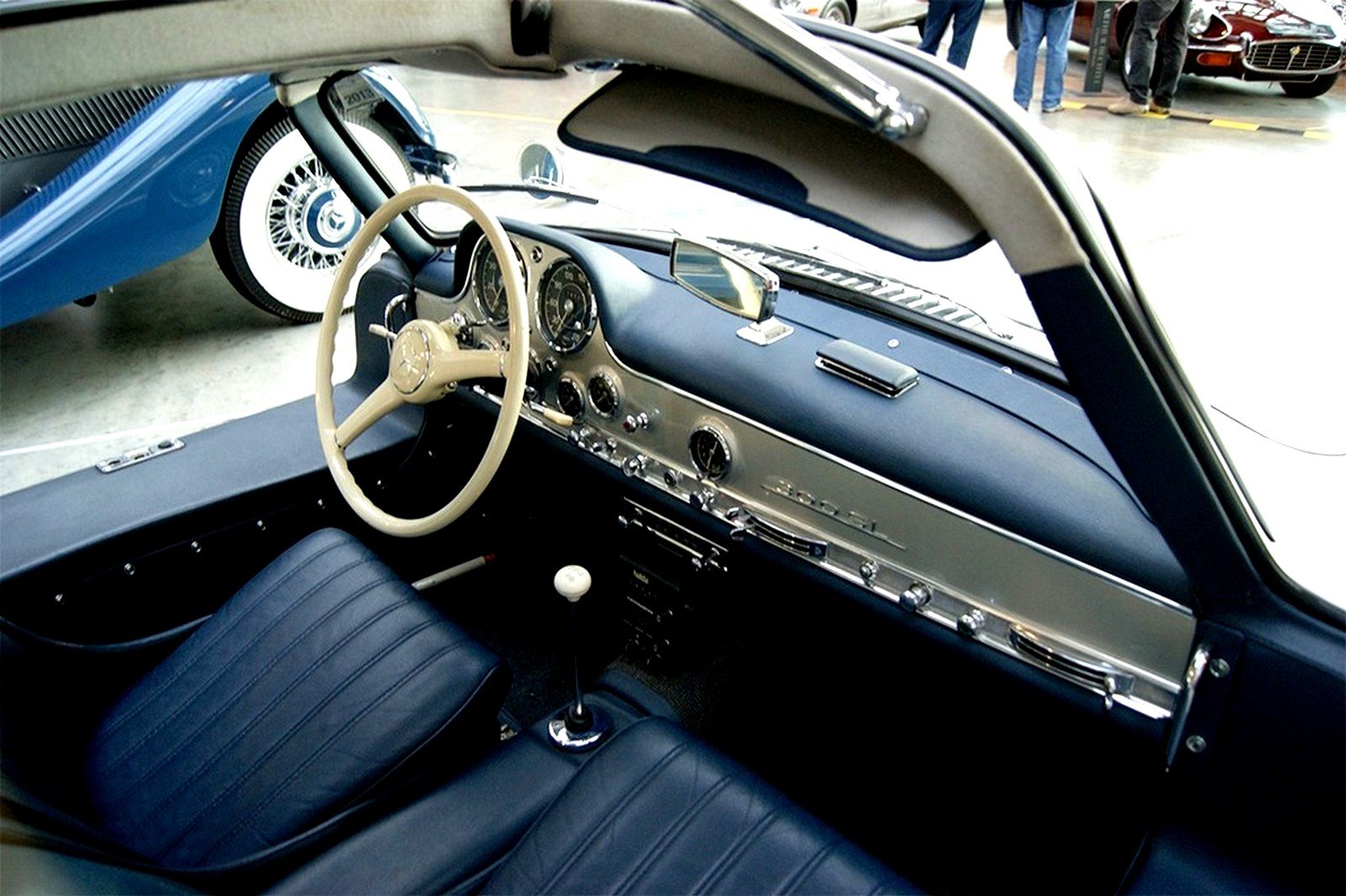 1955 - MERCEDES-BENZ 300 SL GULLWING SILVER GREY METALLIC, foto 38