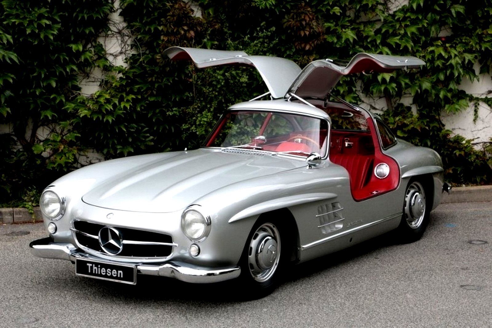 1955 - MERCEDES-BENZ 300 SL GULLWING SILVER GREY METALLIC, foto 42