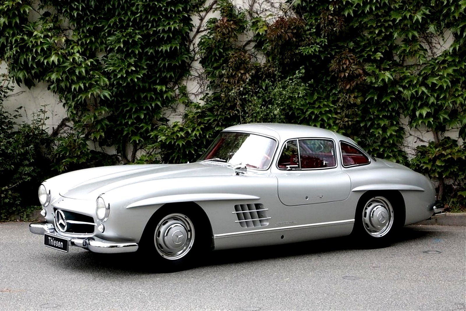 1955 - MERCEDES-BENZ 300 SL GULLWING SILVER GREY METALLIC, foto 44