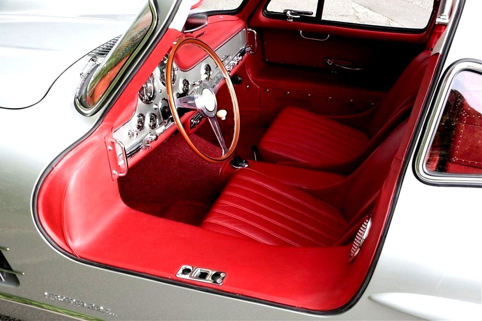1955 - MERCEDES-BENZ 300 SL GULLWING SILVER GREY METALLIC, foto 55