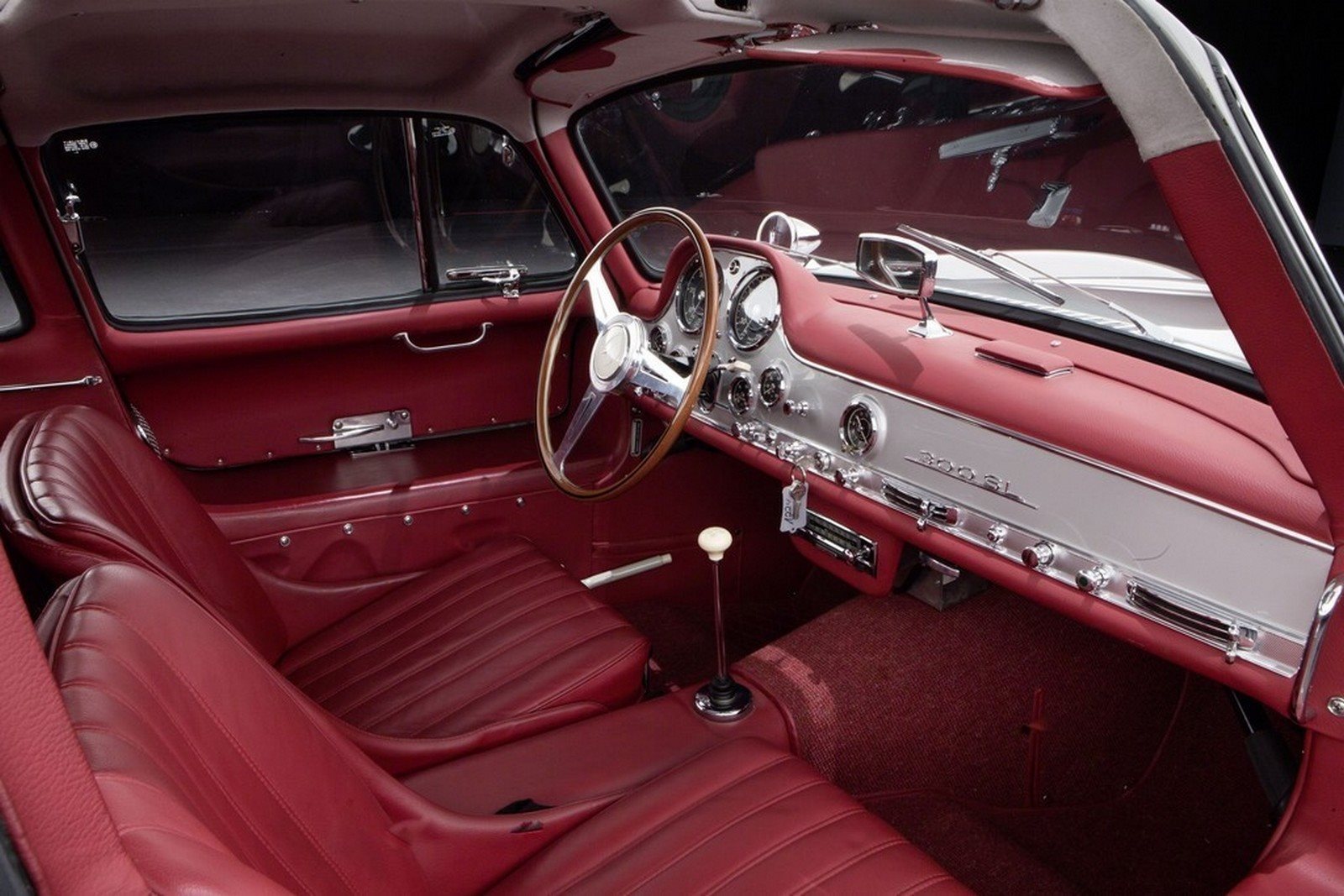 1955 - MERCEDES-BENZ 300 SL GULLWING SILVER GREY METALLIC, foto 66