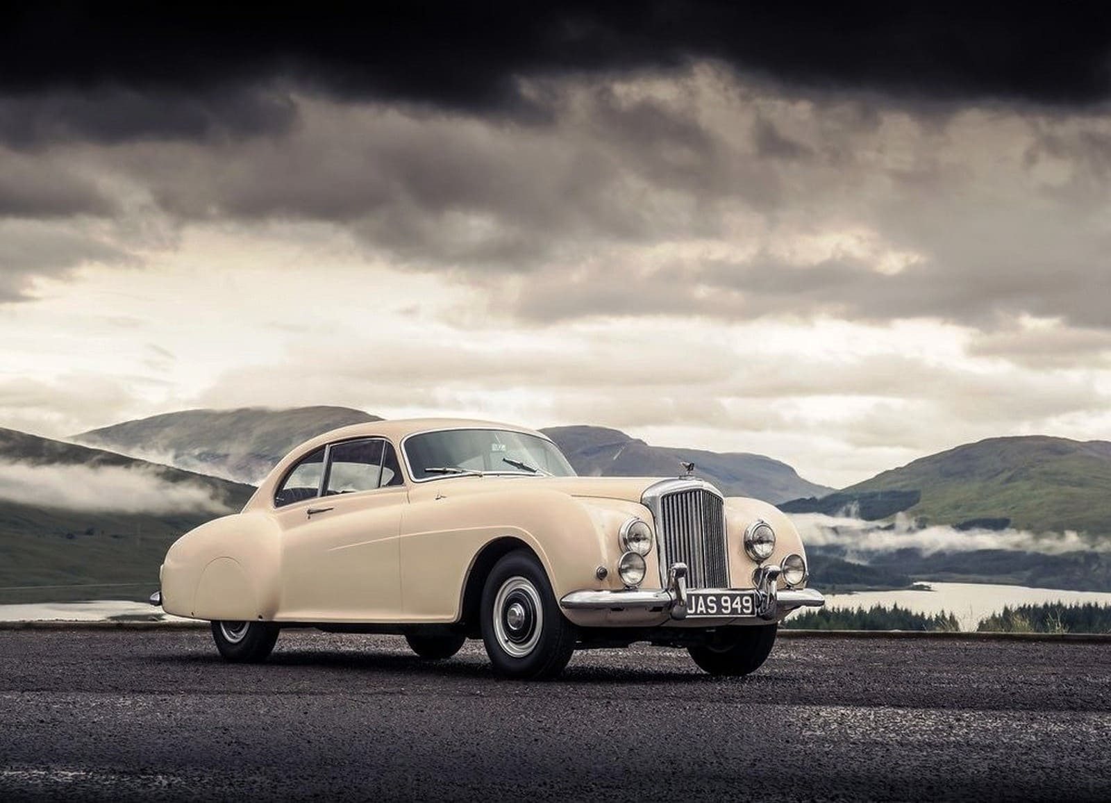 1953 - BENTLEY R-TYPE CONTINENTAL MULLINER FASTBACK SPORTS SALOON CREAM, foto 2