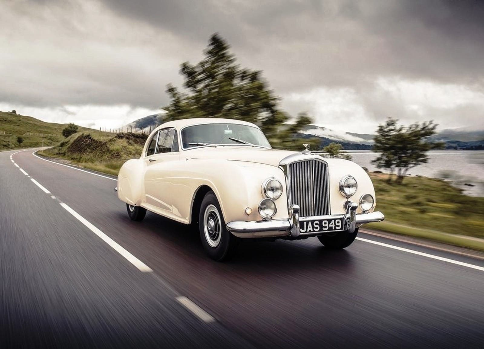 1953 - BENTLEY R-TYPE CONTINENTAL MULLINER FASTBACK SPORTS SALOON CREAM, foto 4