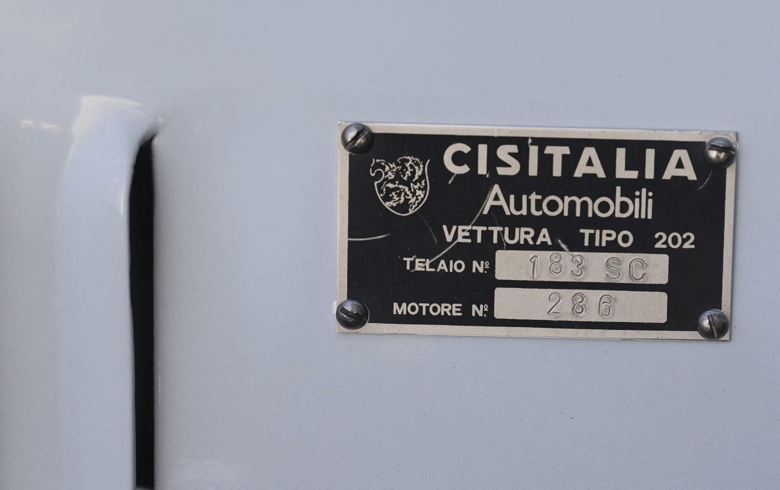 1952 - CISITALIA 202 GRAN SPORT PININFARINA CABRIOLET, foto 24