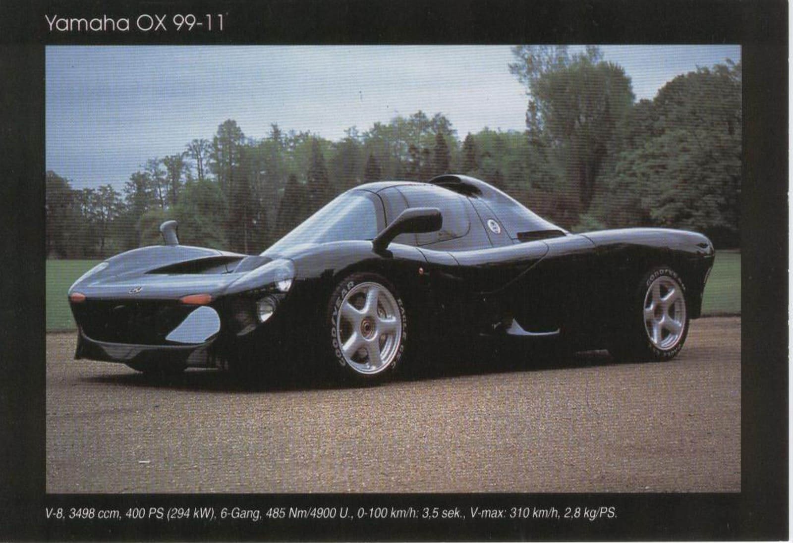 1992 - YAMAHA OX99-11 CONCEPT, foto 9