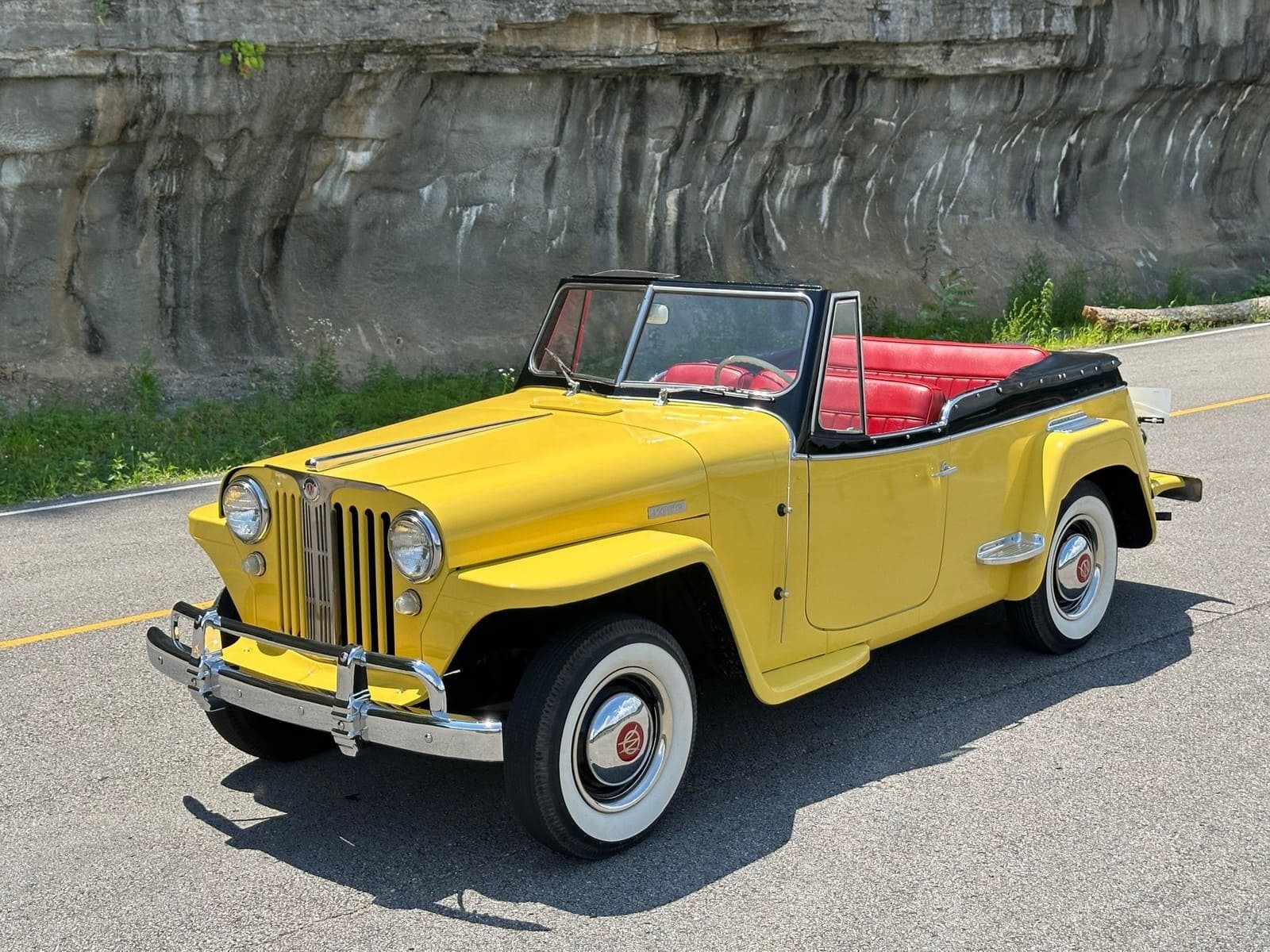 1948 - WILLYS JEEPSTER YELLOW, foto 15
