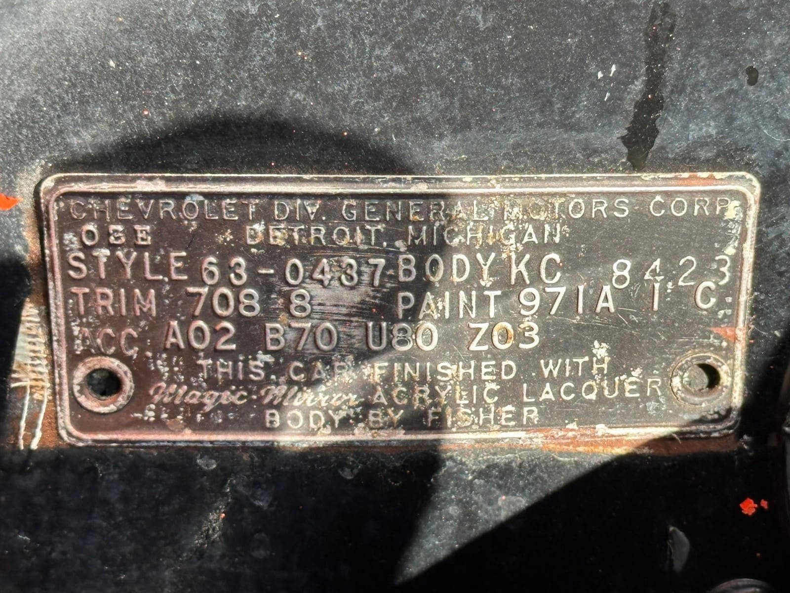 1963 - CHEVROLET NOVA SS, foto 33