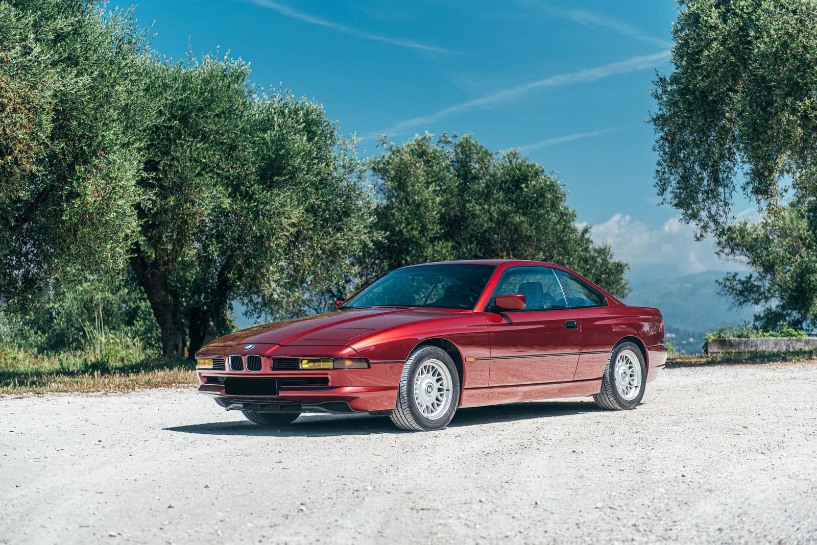 BMW 850i CALYPSO RED, foto 3