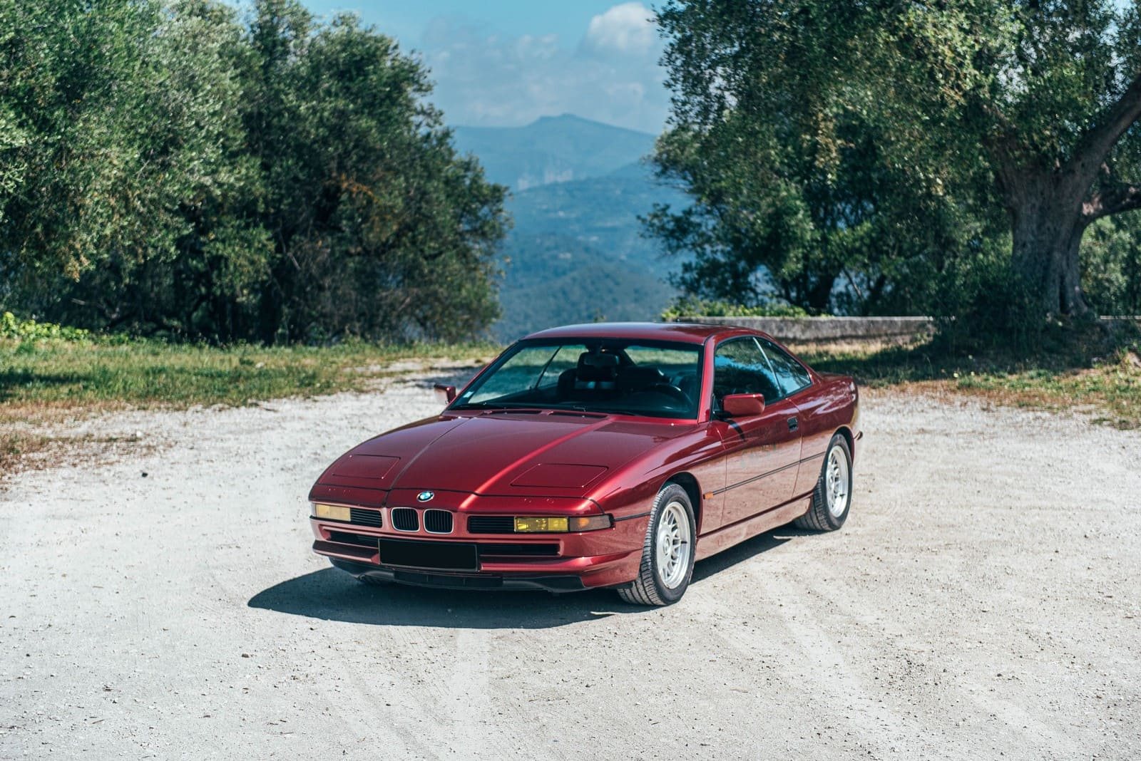 BMW 850i CALYPSO RED, foto 8